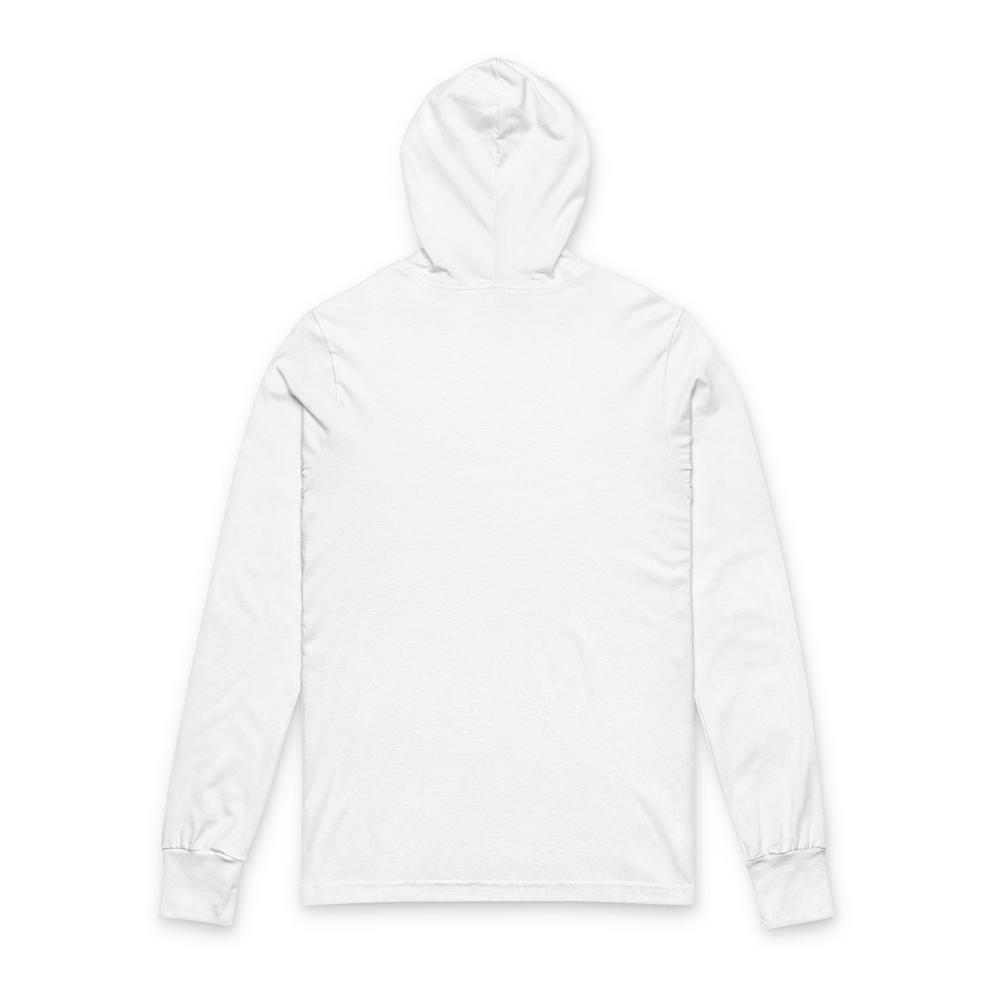 I Am Not A Criminal™ Knight Hooded Long Sleeve Tee — American Cannabis Society® Lightweight Hoodie Tee - Image 2