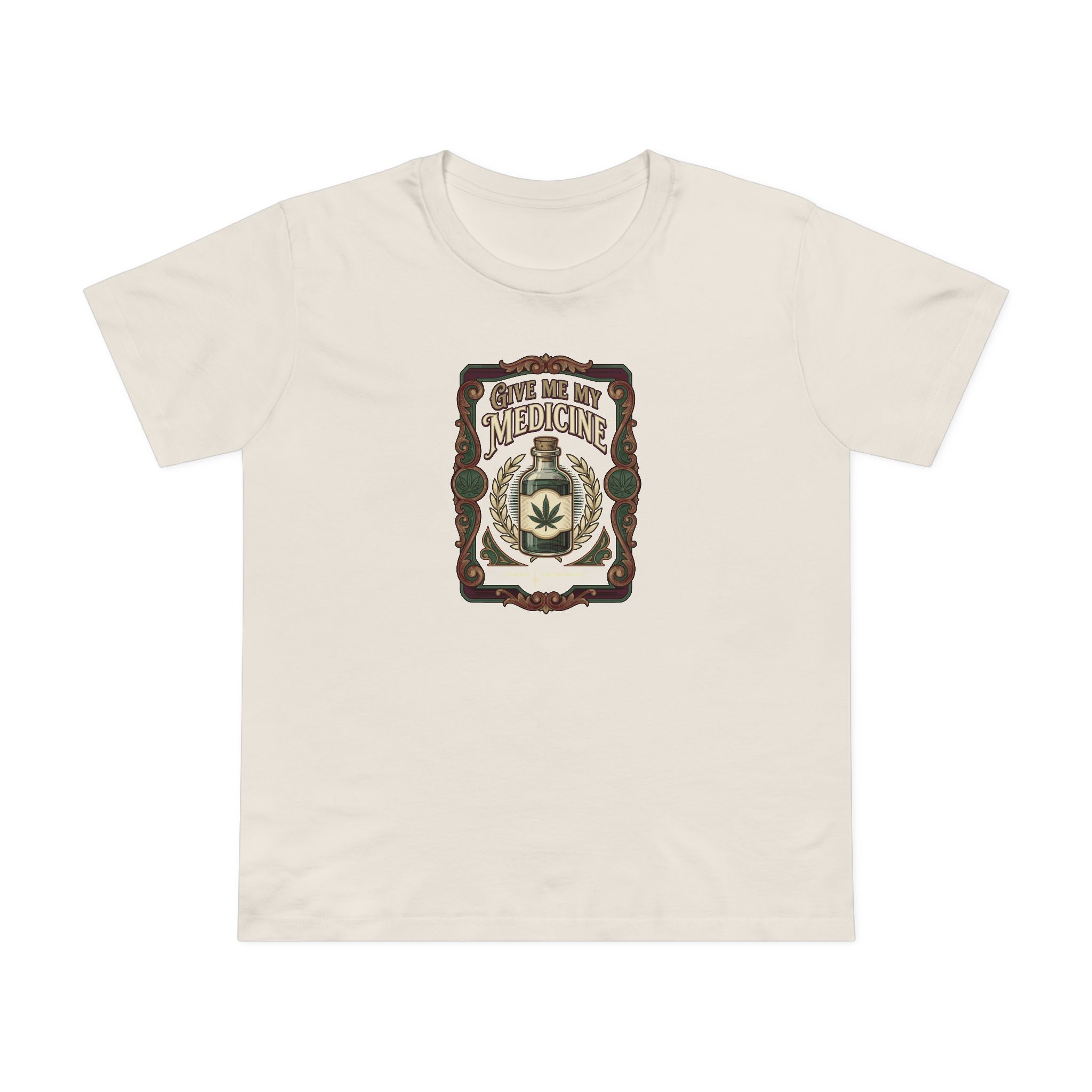 Give Me My Medicine™ Women's Maple Tee – Natural