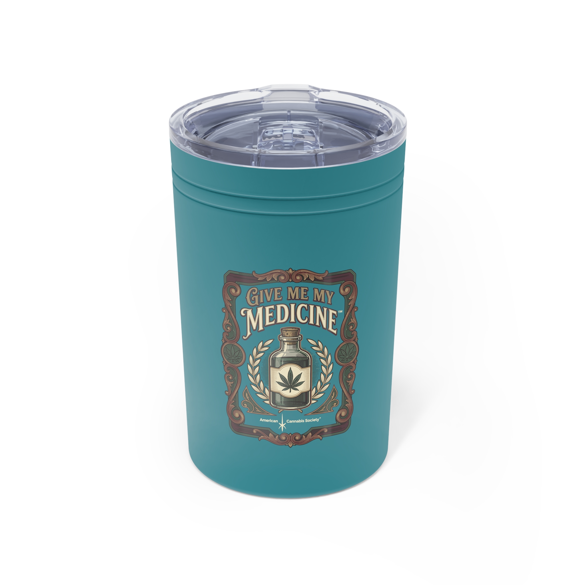 Give Me My Medicine™ Insulated Tumbler, 11oz – Turquoise