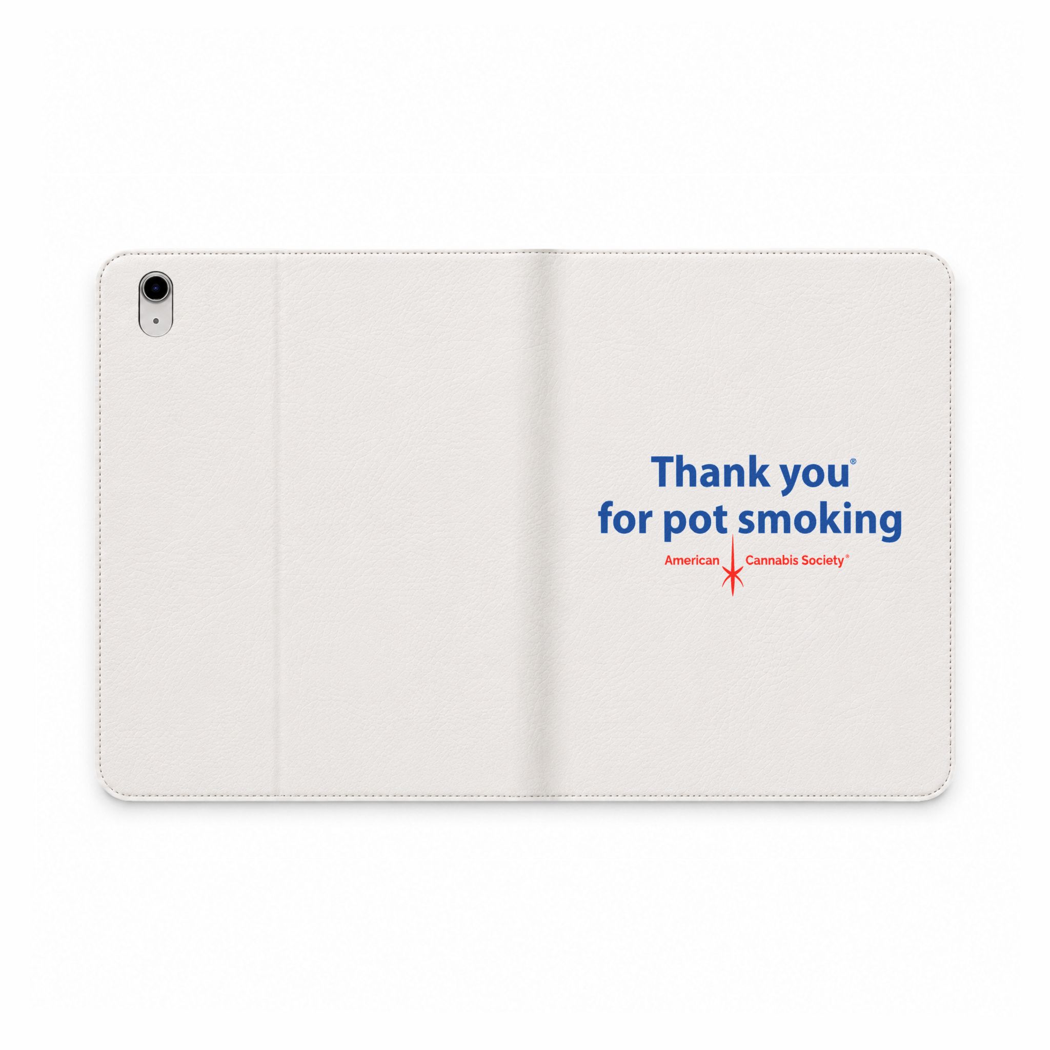 Thank You For Pot Smoking® Tablet Folio Case – iPad (A16/10th Gen)