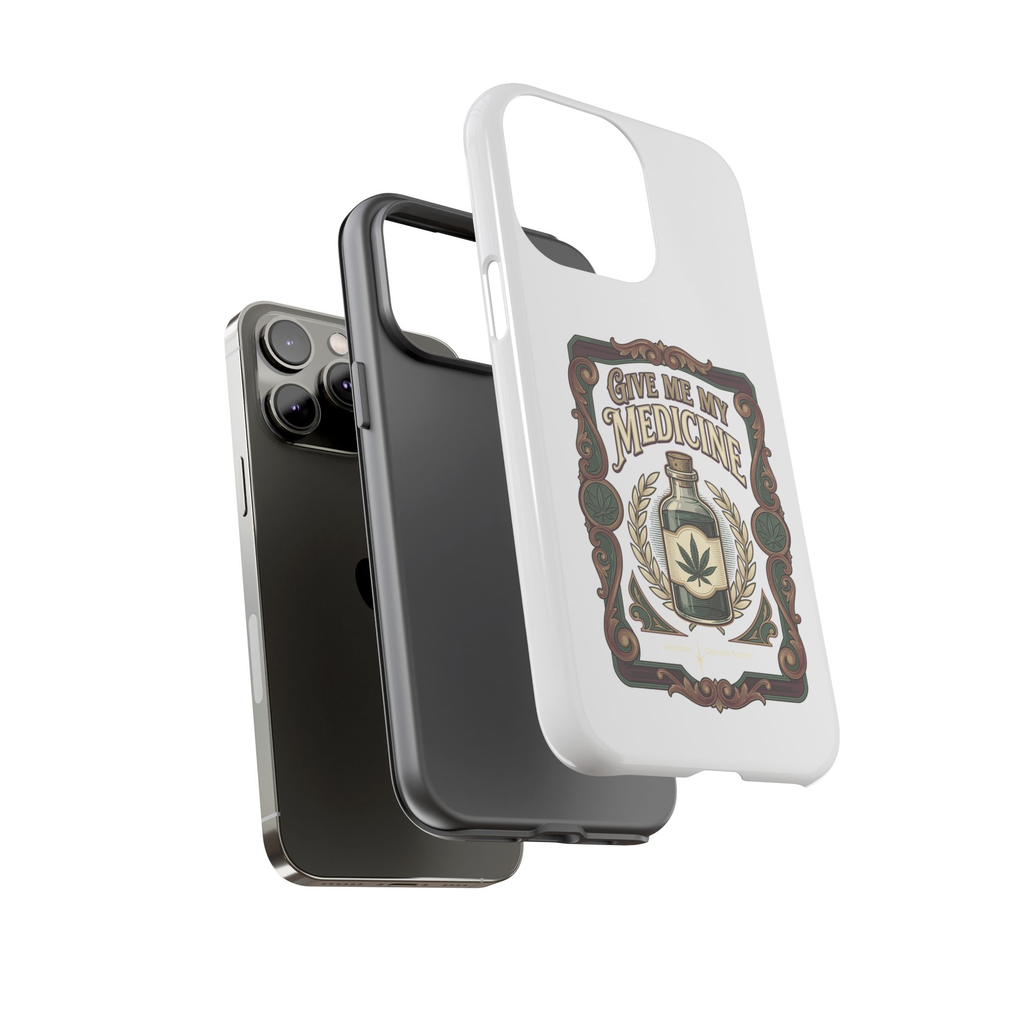 Give Me My Medicine™ Dual-Layer Tough Case – iPhone 14 Pro Max / Glossy – view 3