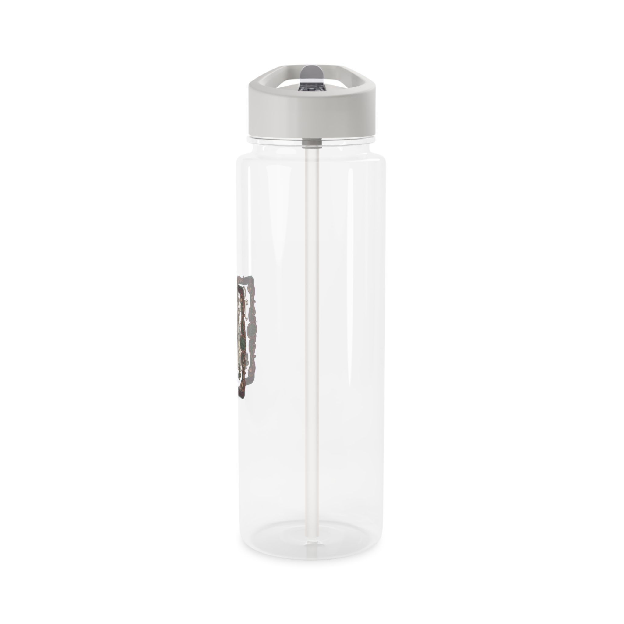 Give Me My Medicine™ Tritan Water Bottle with Straw – Transparent – view 3