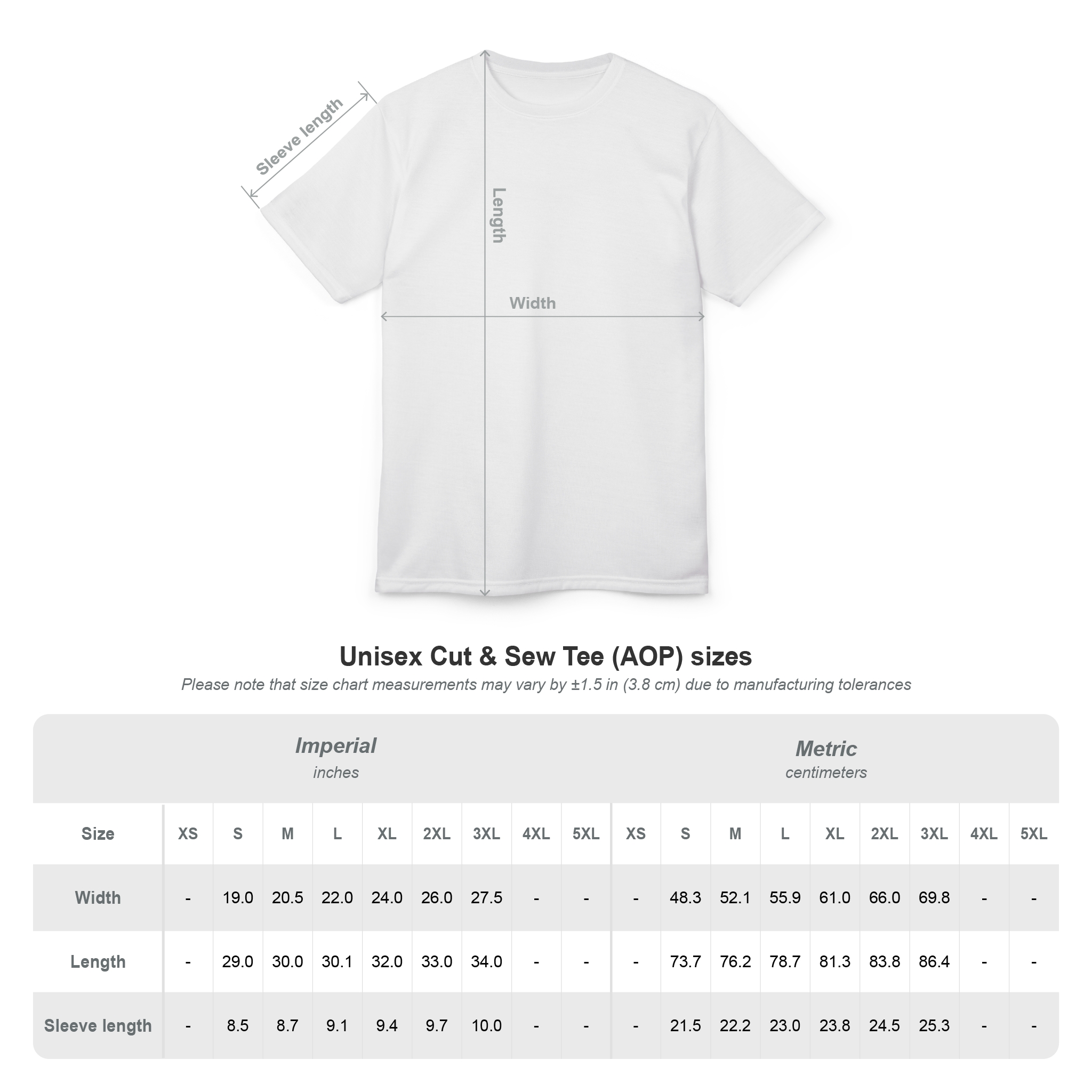 Thank You For Pot Smoking® Desert Chief Unisex All-Over Tee – view 6