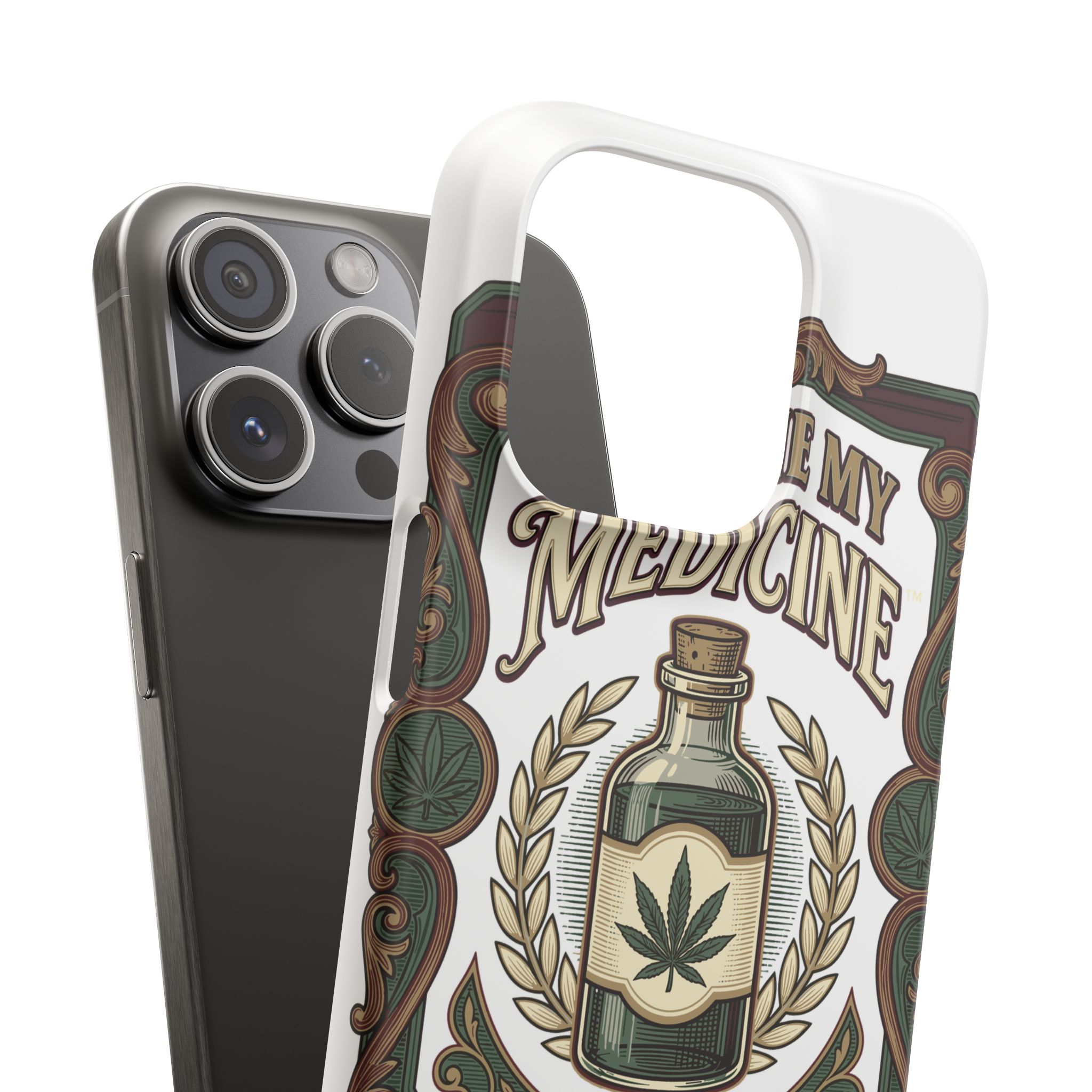Give Me My Medicine™ Snap Phone Case – iPhone 15 Pro – view 3