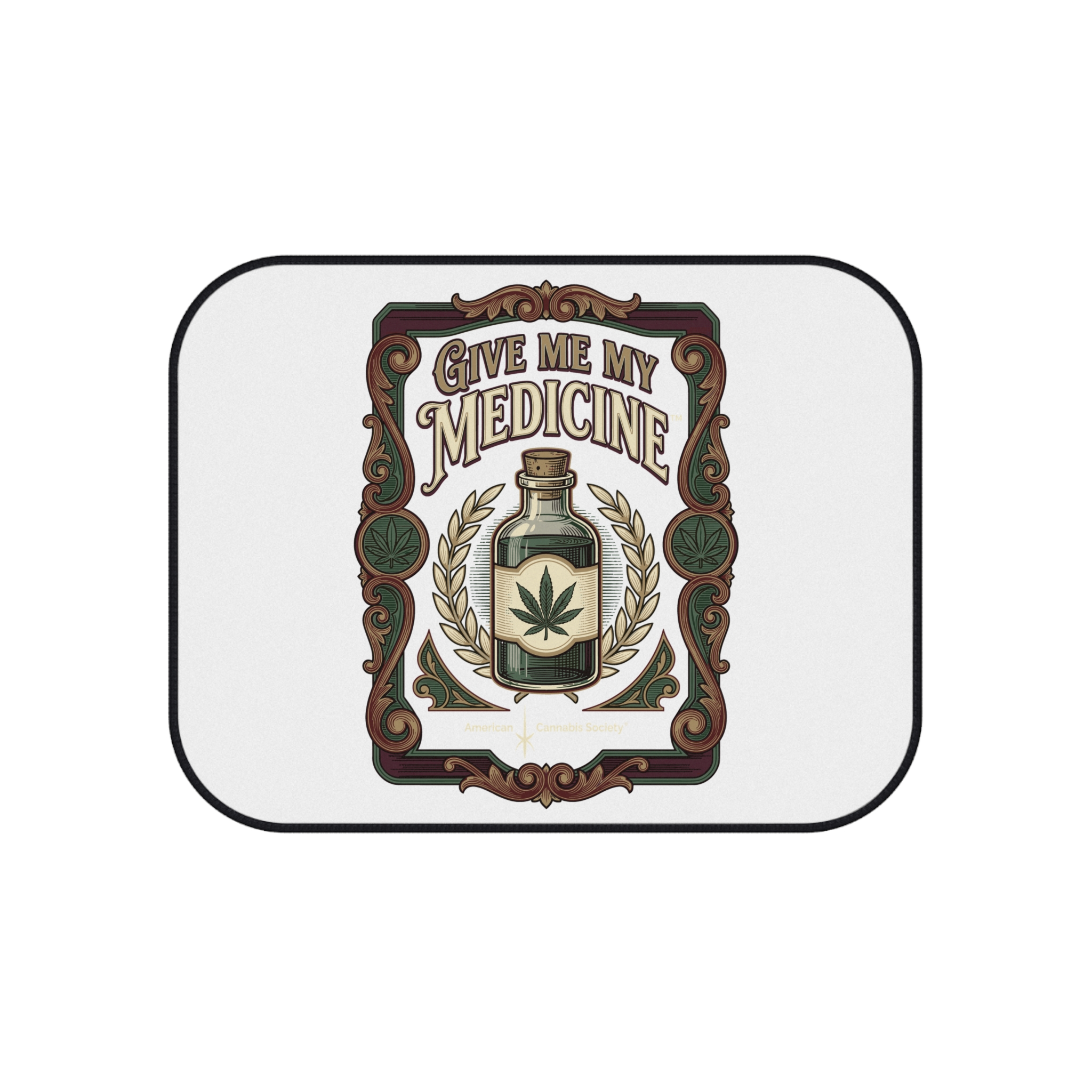 Give Me My Medicine™ Car Mats, Rear Pair – 2x Rear mats – view 2