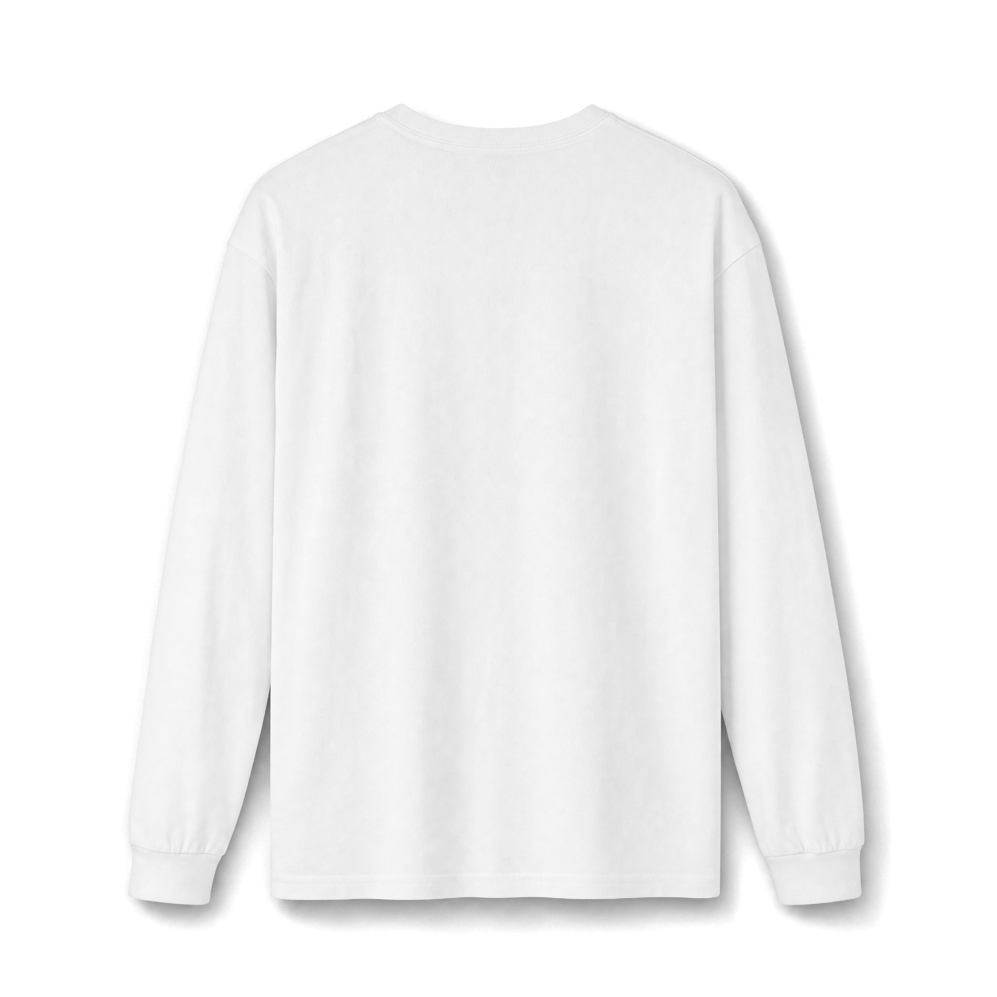 Thank You For Pot Smoking® Heavyweight Long Sleeve Tee – White – view 2