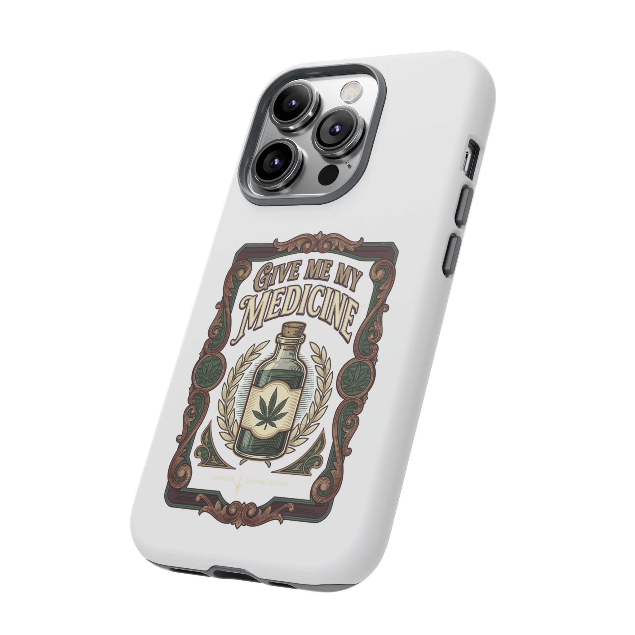 Give Me My Medicine™ Dual-Layer Tough Case – iPhone 14 Pro / Matte – view 2