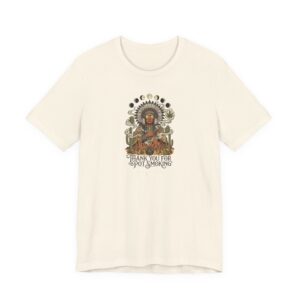 Thank You For Pot Smoking® Desert Chief Unisex Jersey Tee – Natural