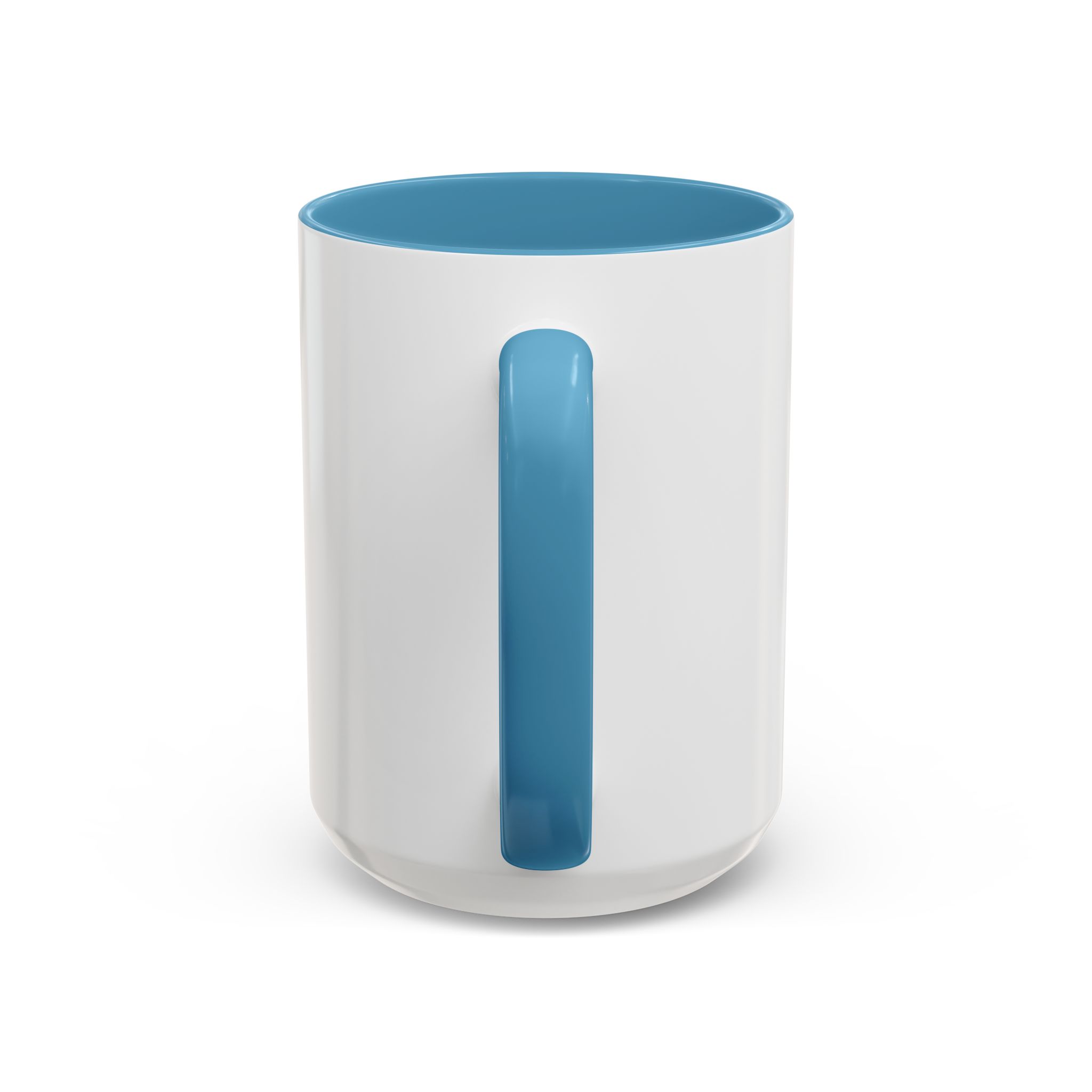 Thank You For Pot Smoking® Colored Interior Coffee Mug – Light Blue – view 10