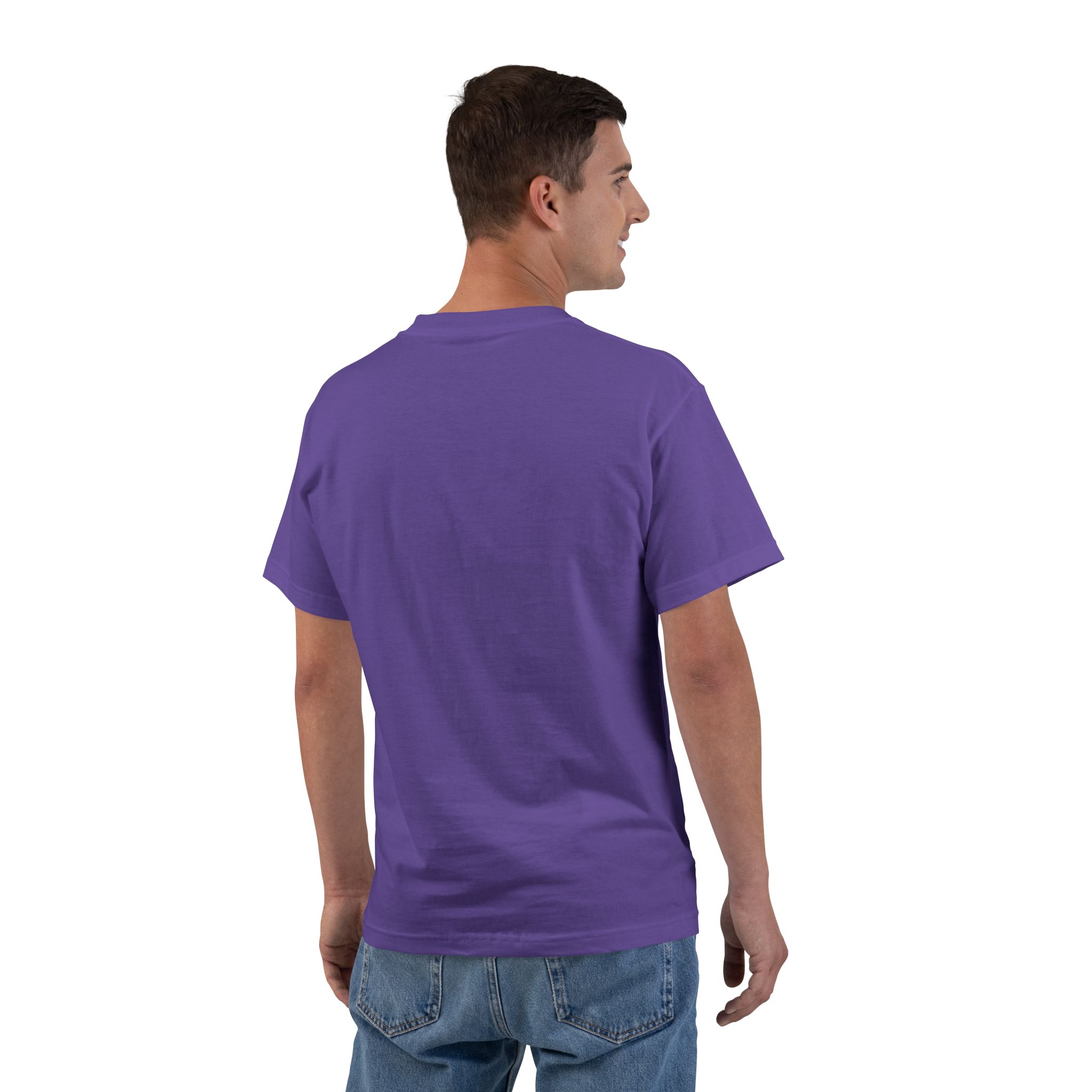 Give Me My Medicine™ Unisex Heavyweight Relaxed Tee – Purple – view 2