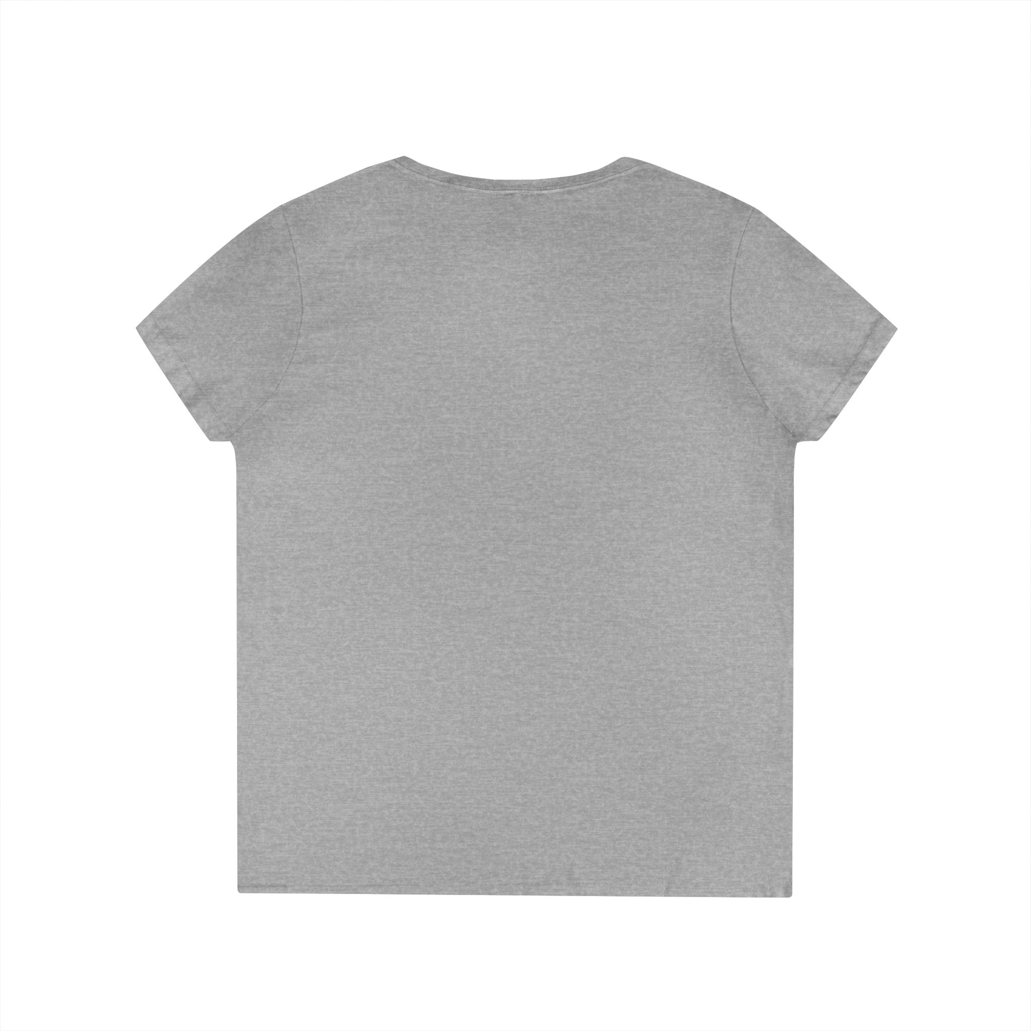 Thank You For Pot Smoking® Women's V-Neck Tee – Sport Grey view 2
