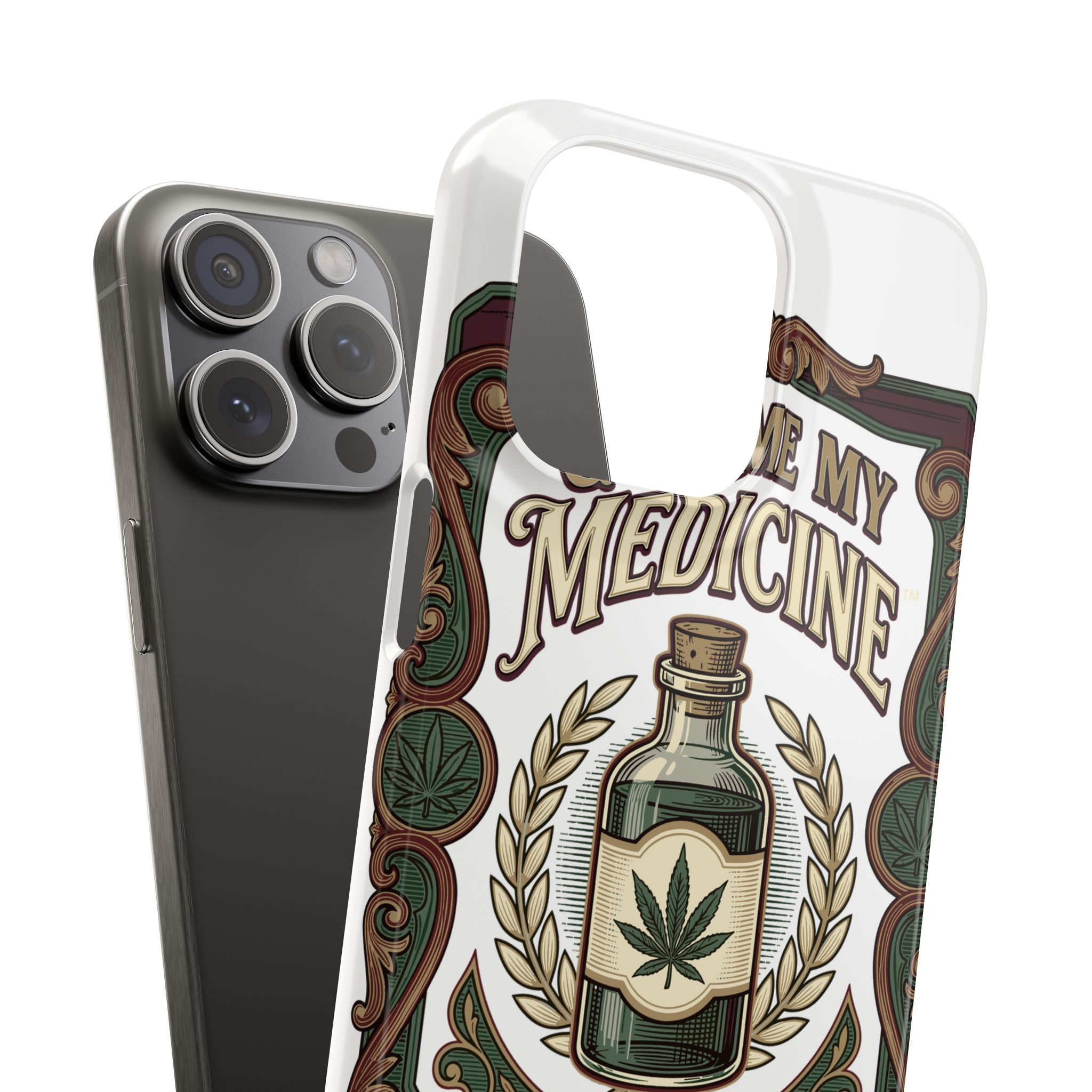 Give Me My Medicine™ Snap Phone Case – iPhone 15 Pro Max – view 3