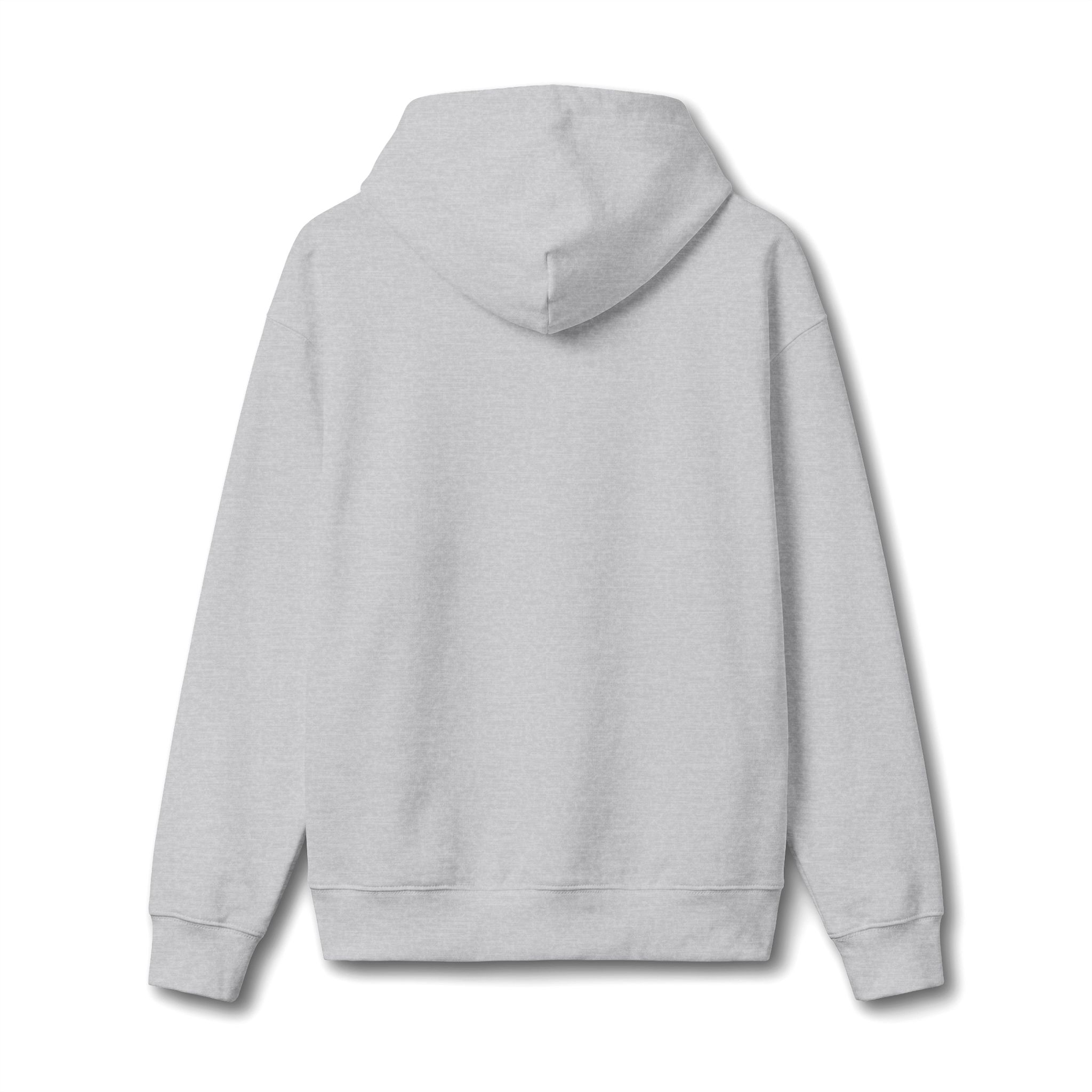 Thank You For Pot Smoking® Unisex Oversized Midweight Hoodie – Grey Heather – view 2