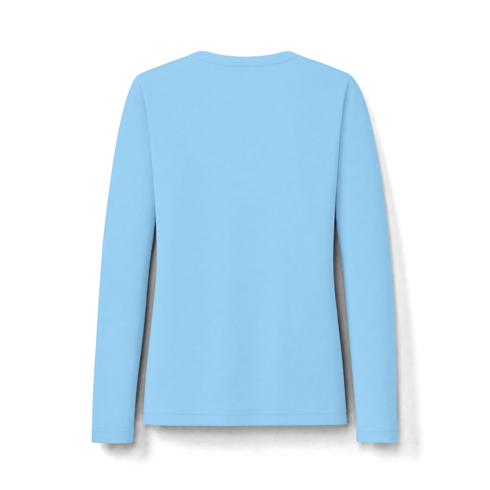 Thank You For Pot Smoking® Women's UPF 50 Long Sleeve – Light Blue – view 2