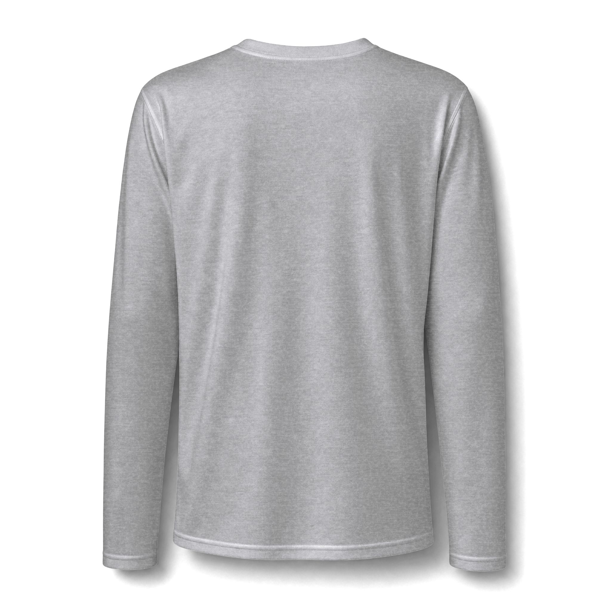 Thank You For Pot Smoking® Performance Long Sleeve Tee – Sport Grey view 2