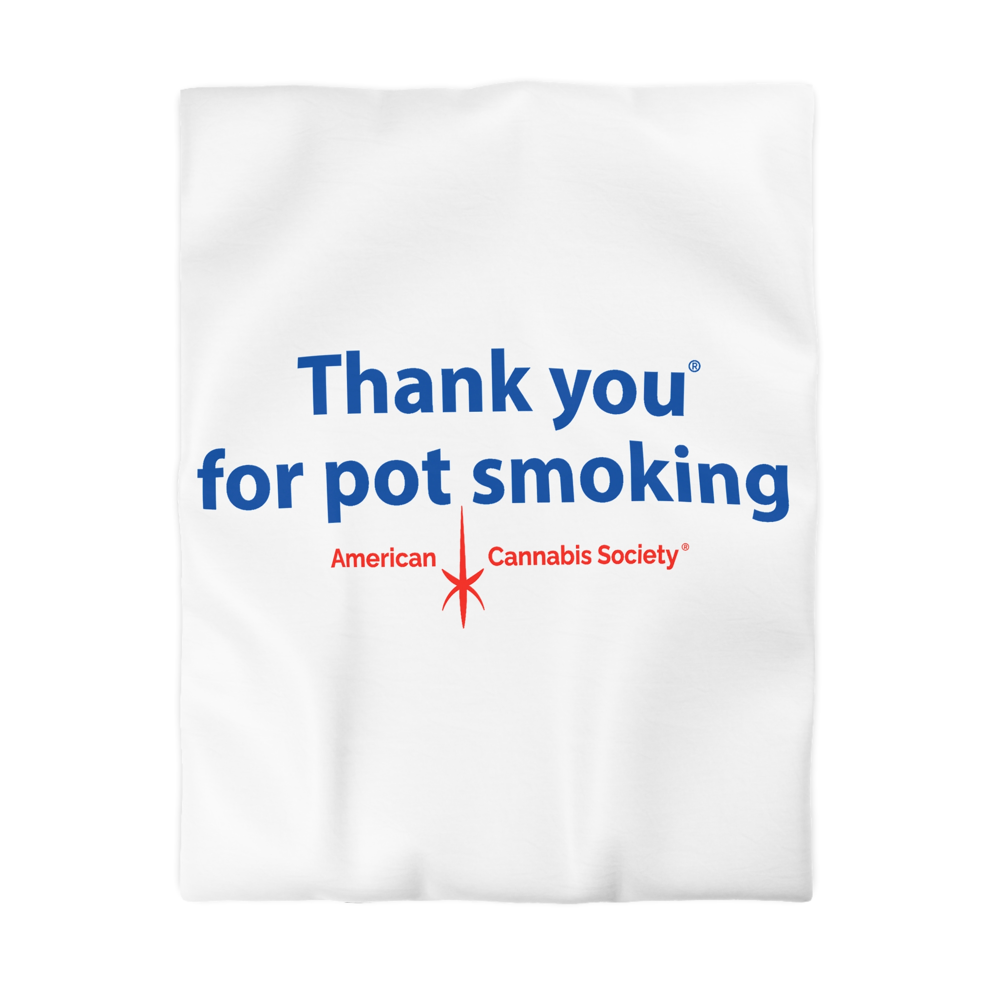 Thank You For Pot Smoking® Duvet Cover — American Cannabis Society® Microfiber Bedding - Image 7