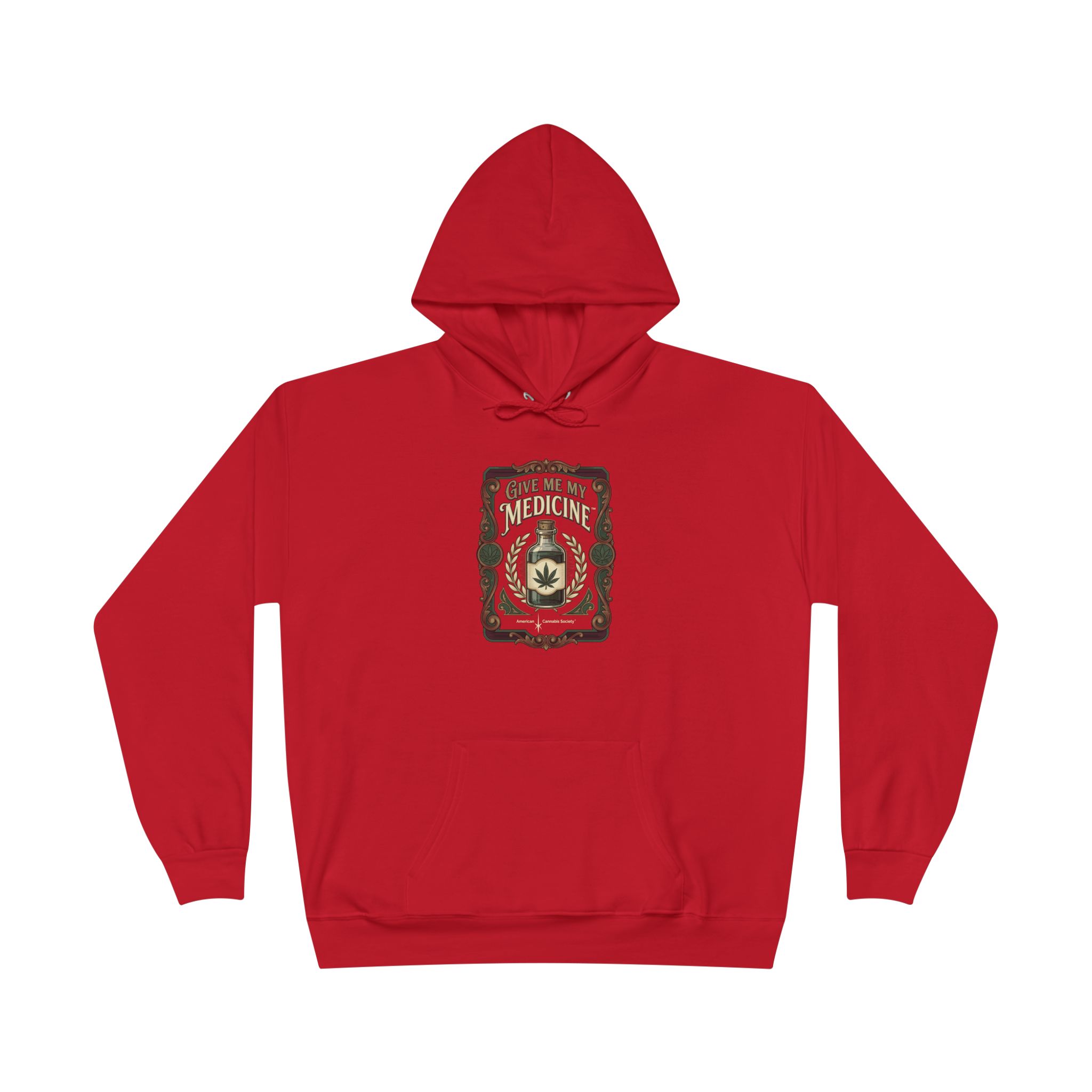 Give Me My Medicine™ Unisex Pullover Hoodie – Athletic Crimson