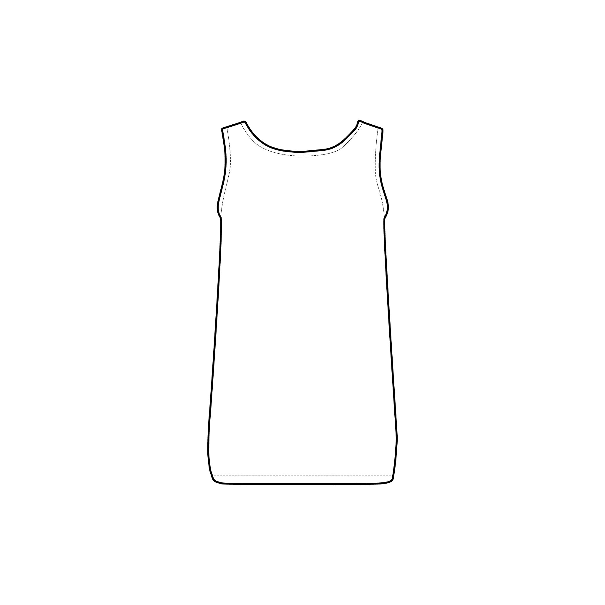 Thank You For Pot Smoking® Women's Rib Tank – White view 2