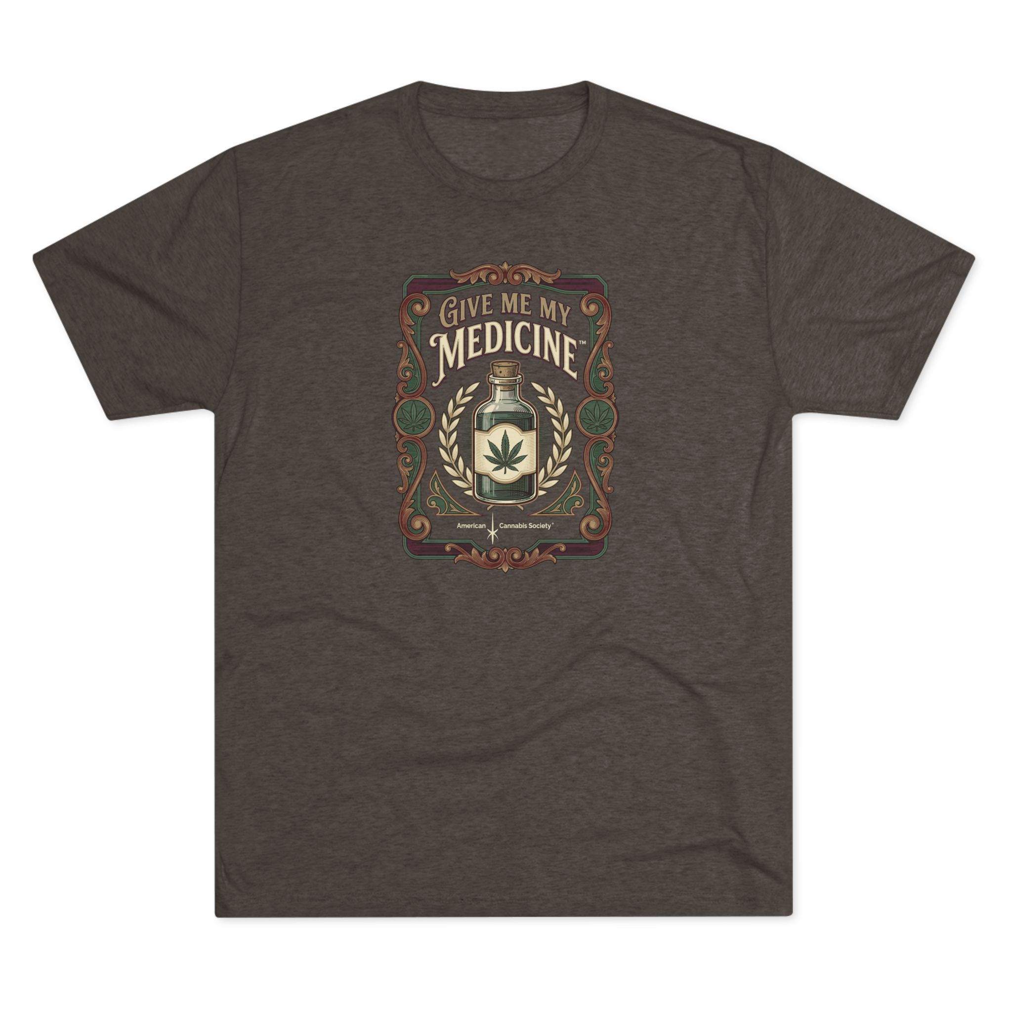 Give Me My Medicine™ Unisex Tri-Blend Crew Tee – Tri-Blend Macchiato