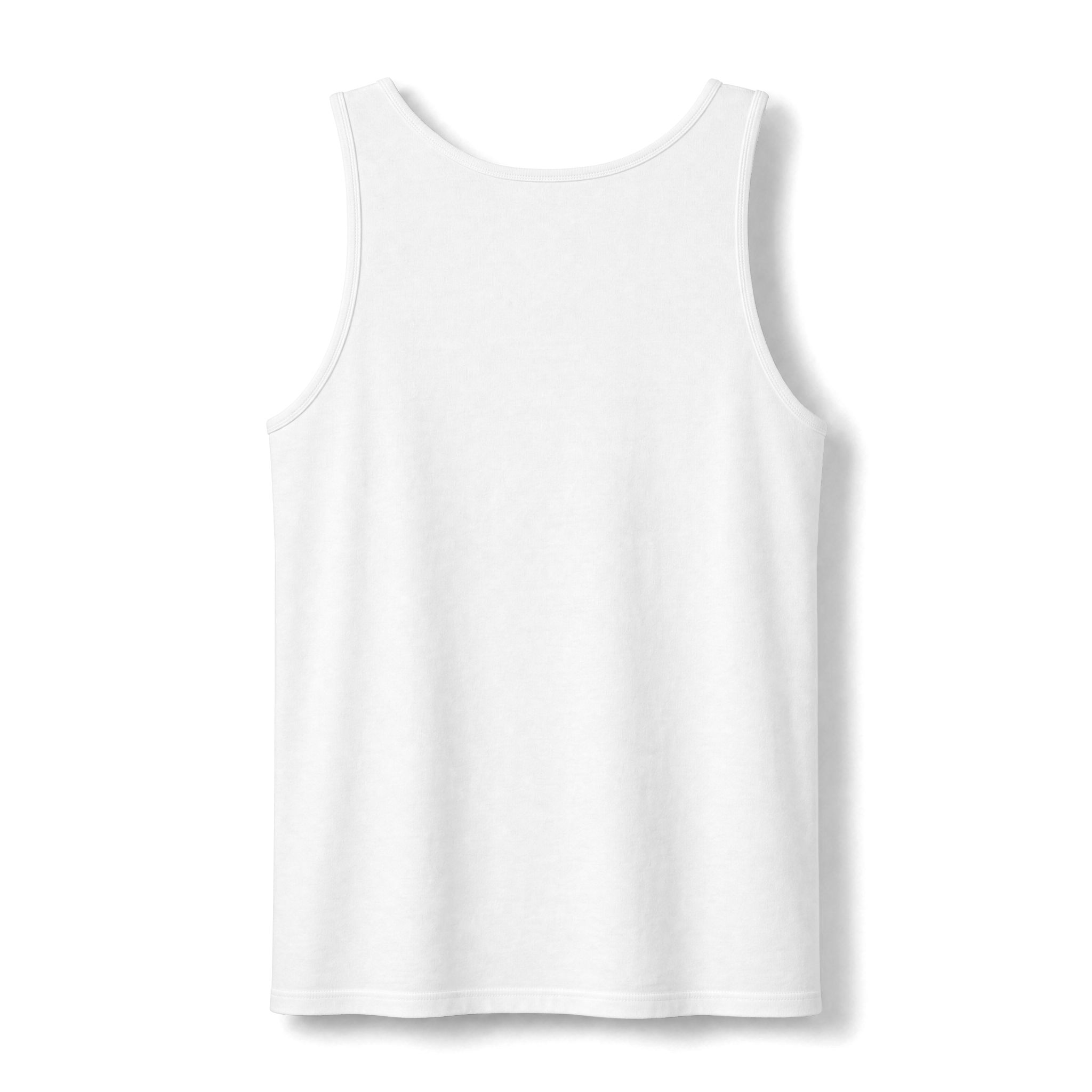 Thank You For Pot Smoking® Women's Garment-Dyed Tank – White – view 2