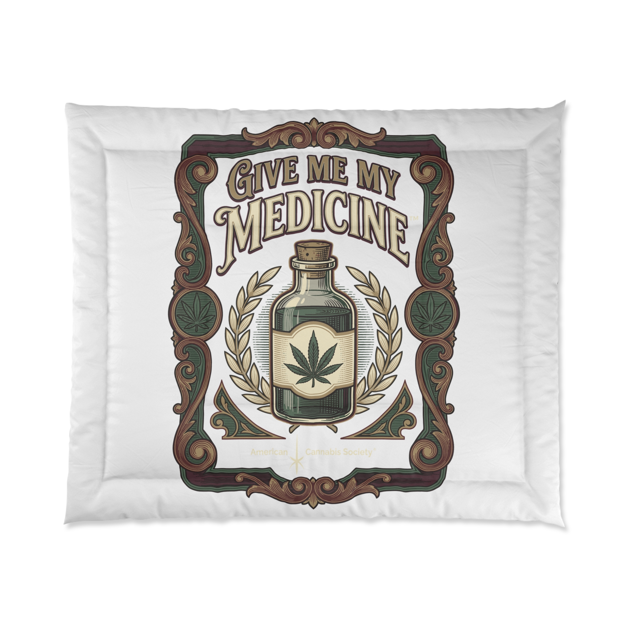 Give Me My Medicine™ Comforter – 104" × 88"