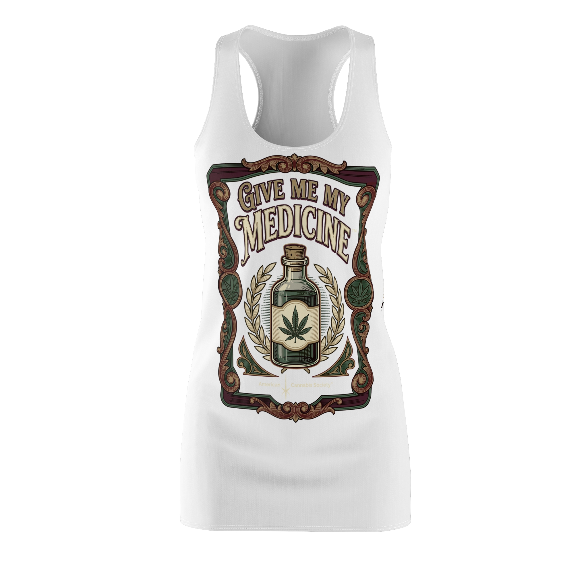 Give Me My Medicine™ Women's Racerback Dress