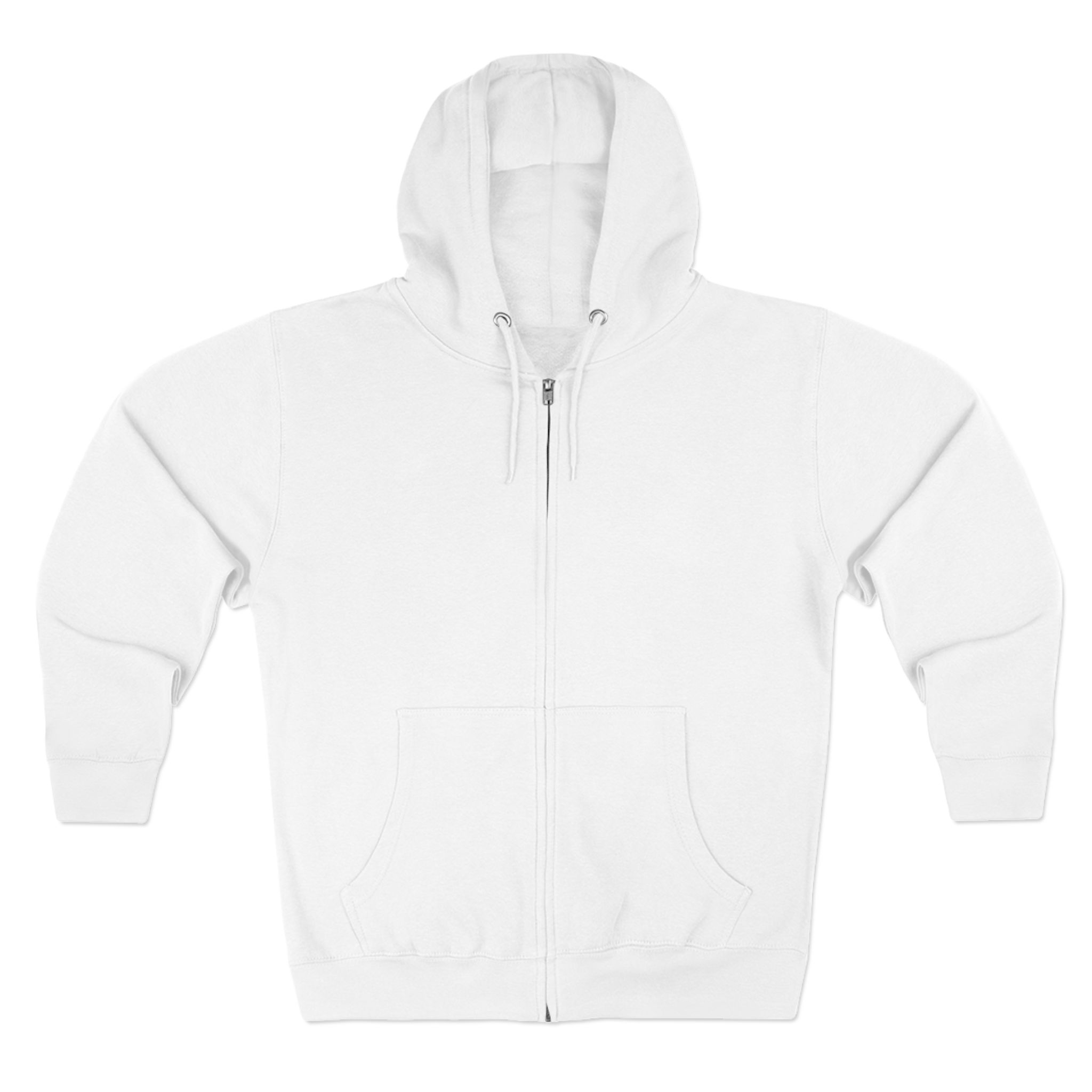 Thank You For Pot Smoking® Unisex Zip Hoodie – White