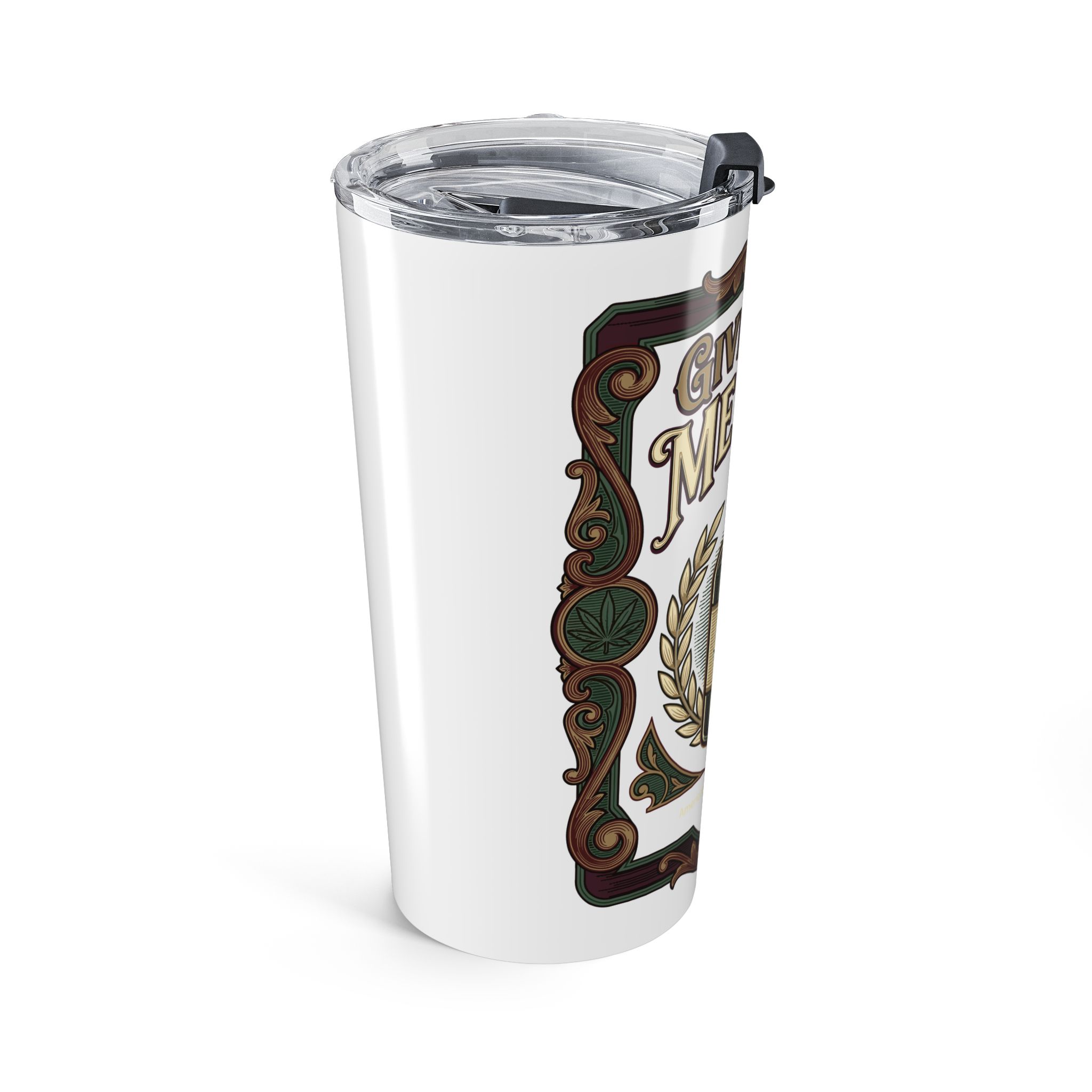 Give Me My Medicine™ 20oz Stainless Steel Tumbler – 20oz – view 3