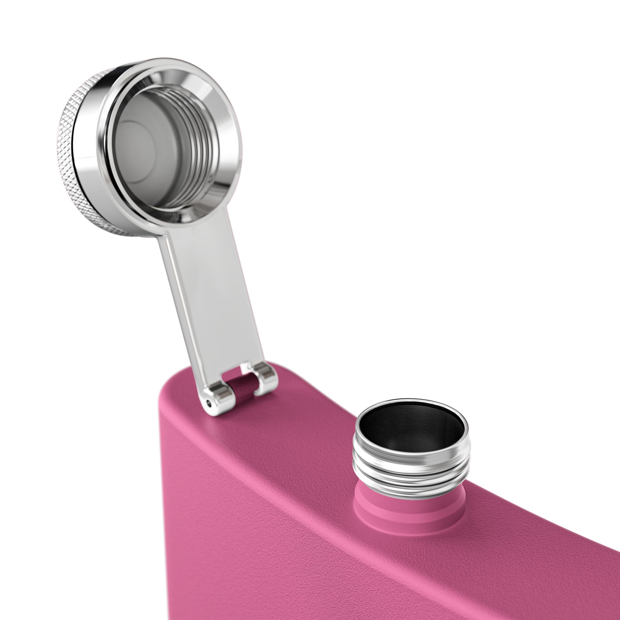 Thank You For Pot Smoking® Flask – Pink view 3