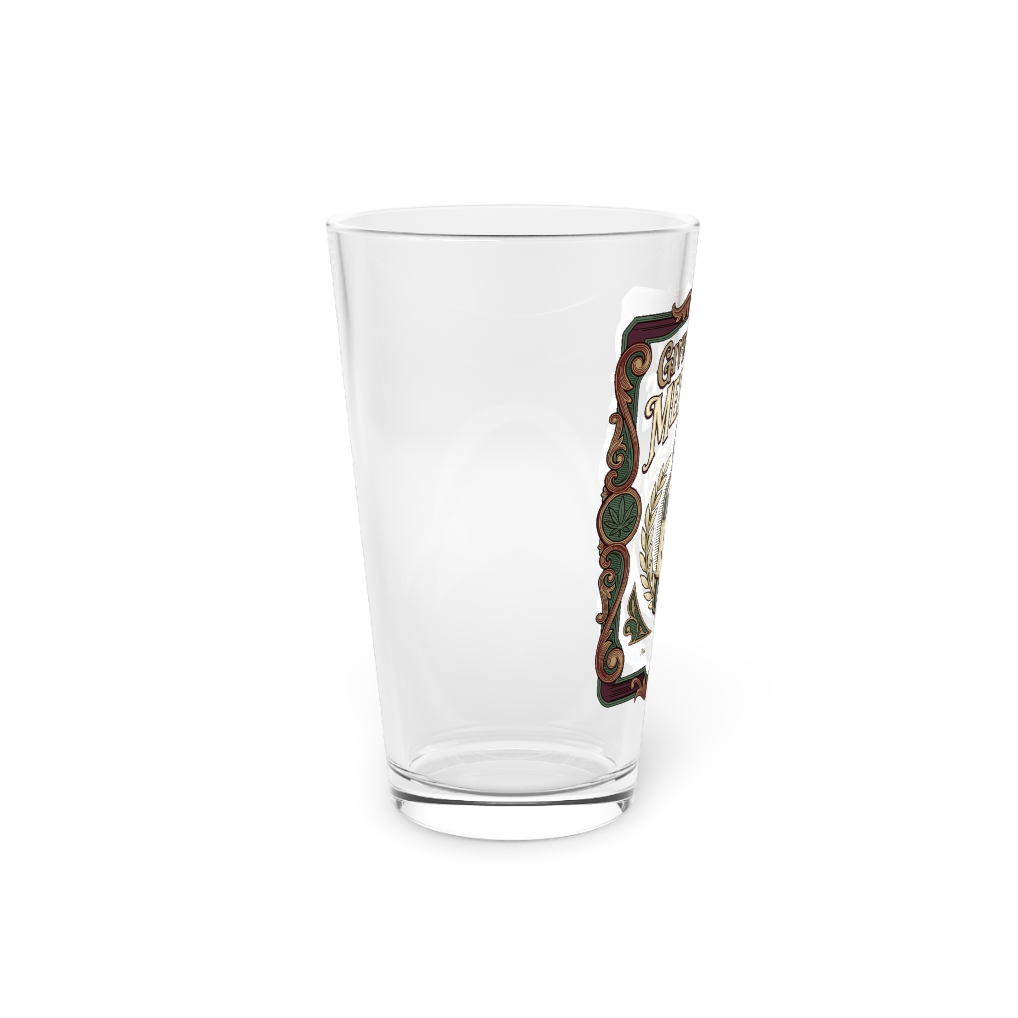 Give Me My Medicine™ Pint Glass, 16oz – 16oz – view 2