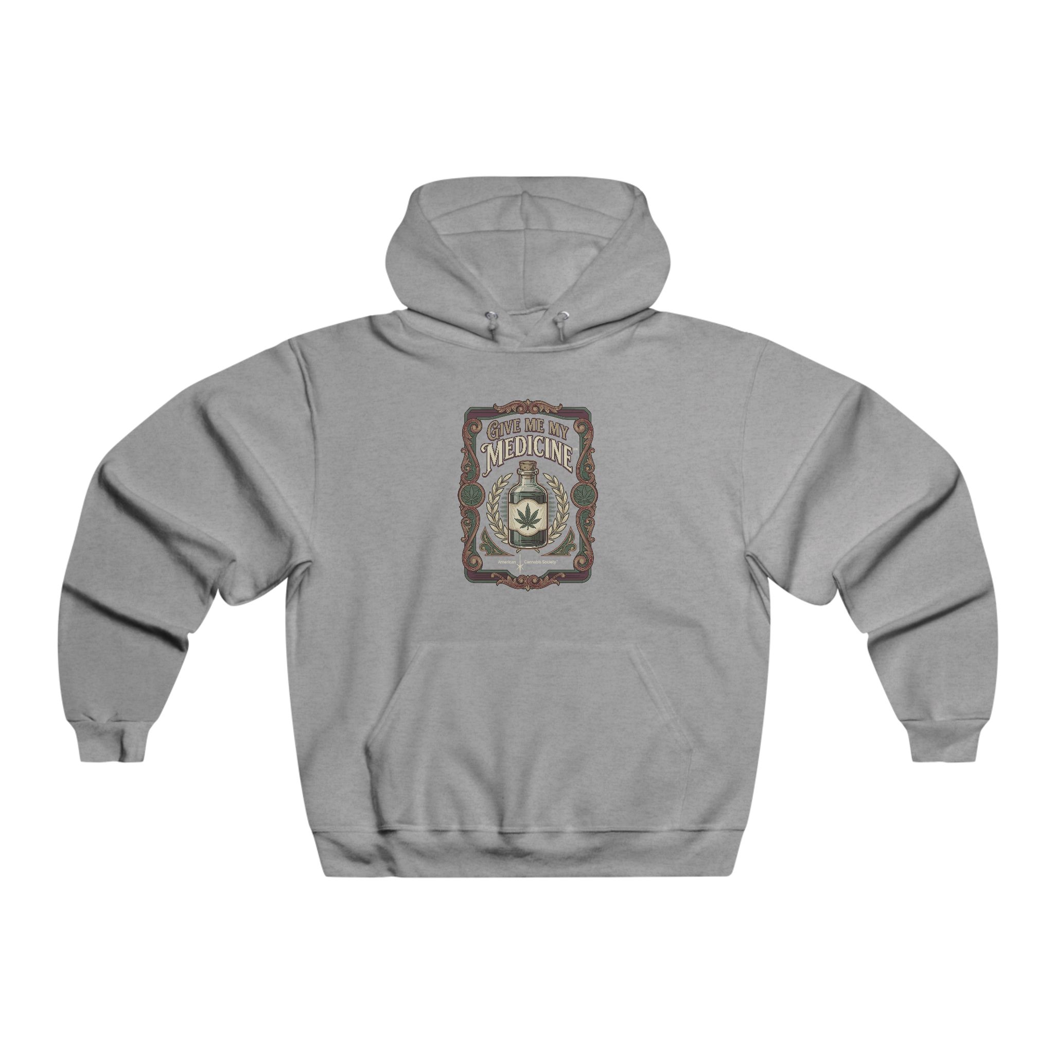 Give Me My Medicine™ Men's Fleece Hoodie – Athletic Heather