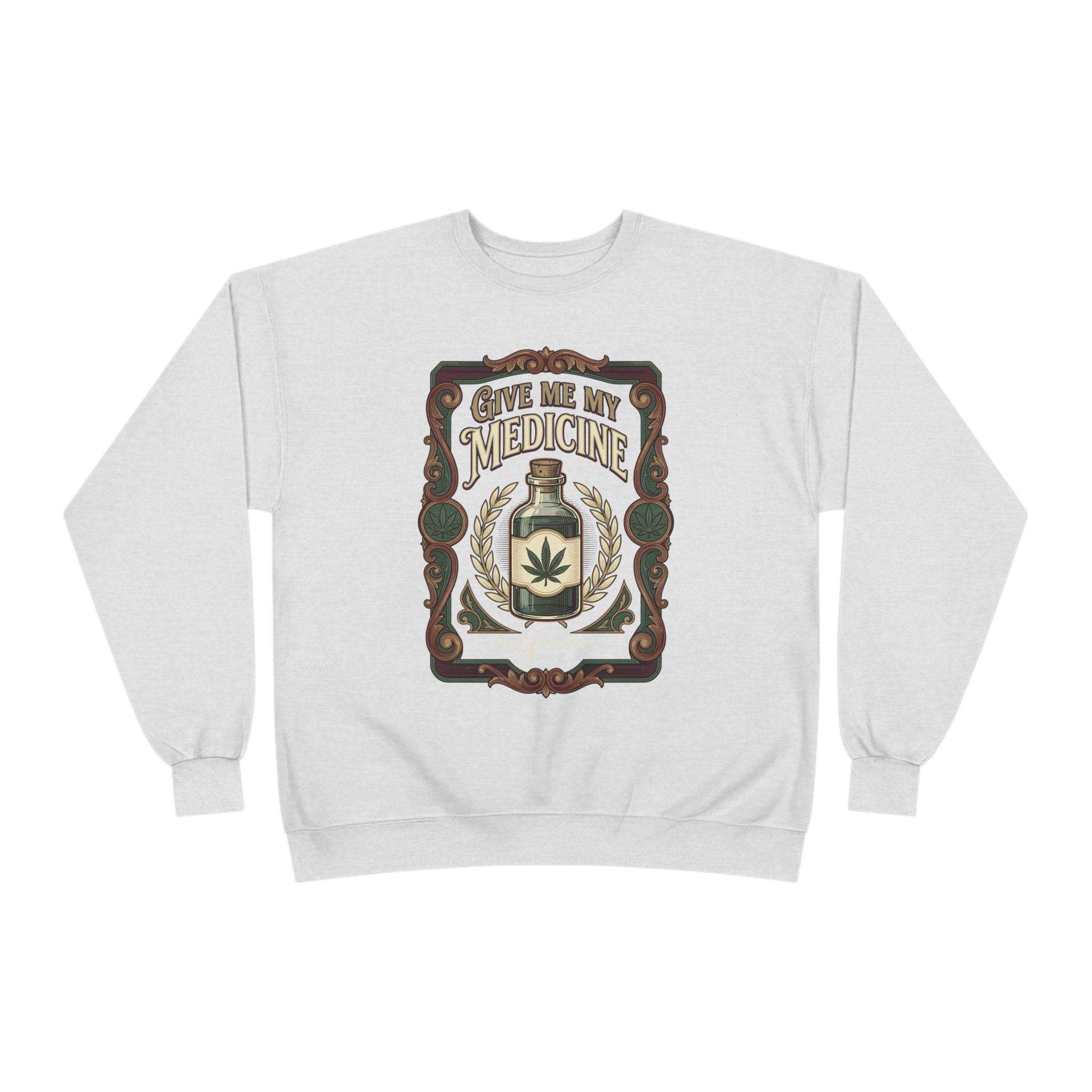 Give Me My Medicine™ Crewneck Sweatshirt – Ash