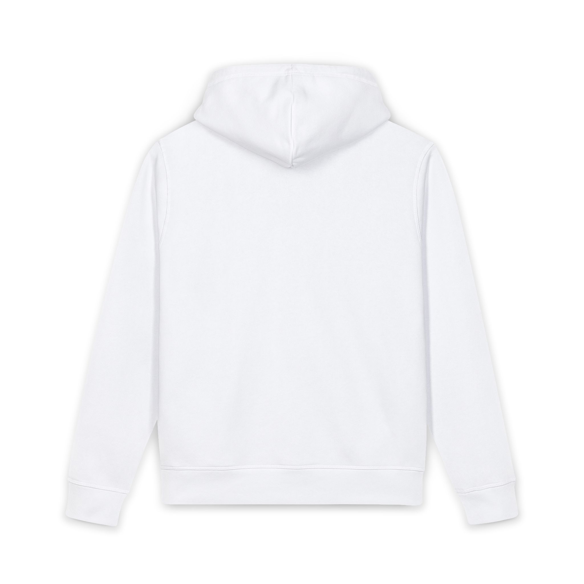 Thank You For Pot Smoking® Side Pocket Organic Hoodie – White view 2