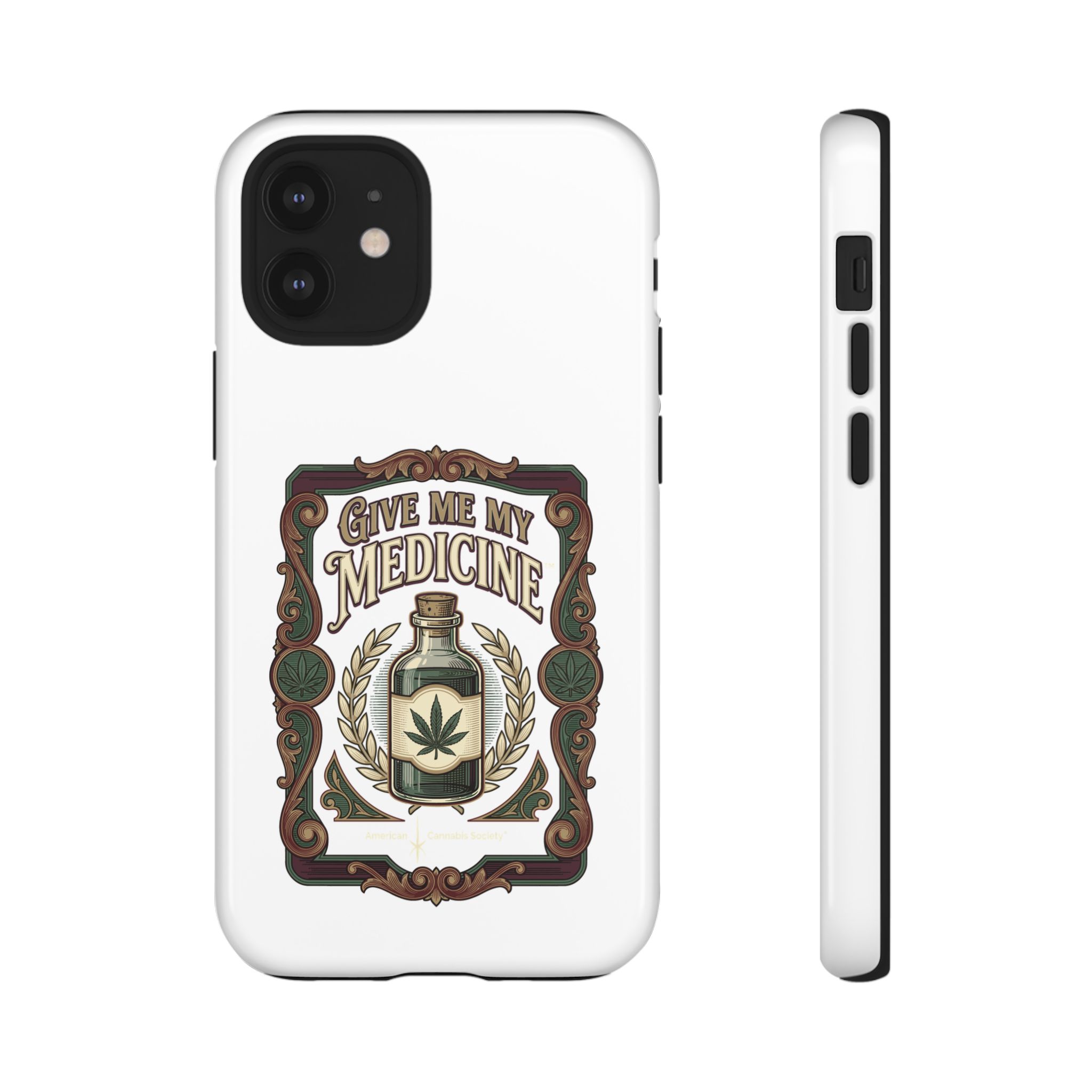 Give Me My Medicine™ Dual-Layer Tough Case – iPhone 12 Mini / Glossy