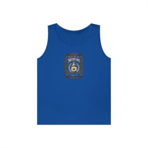 Give Me My Medicine™ Unisex Cotton Tank Top – Royal