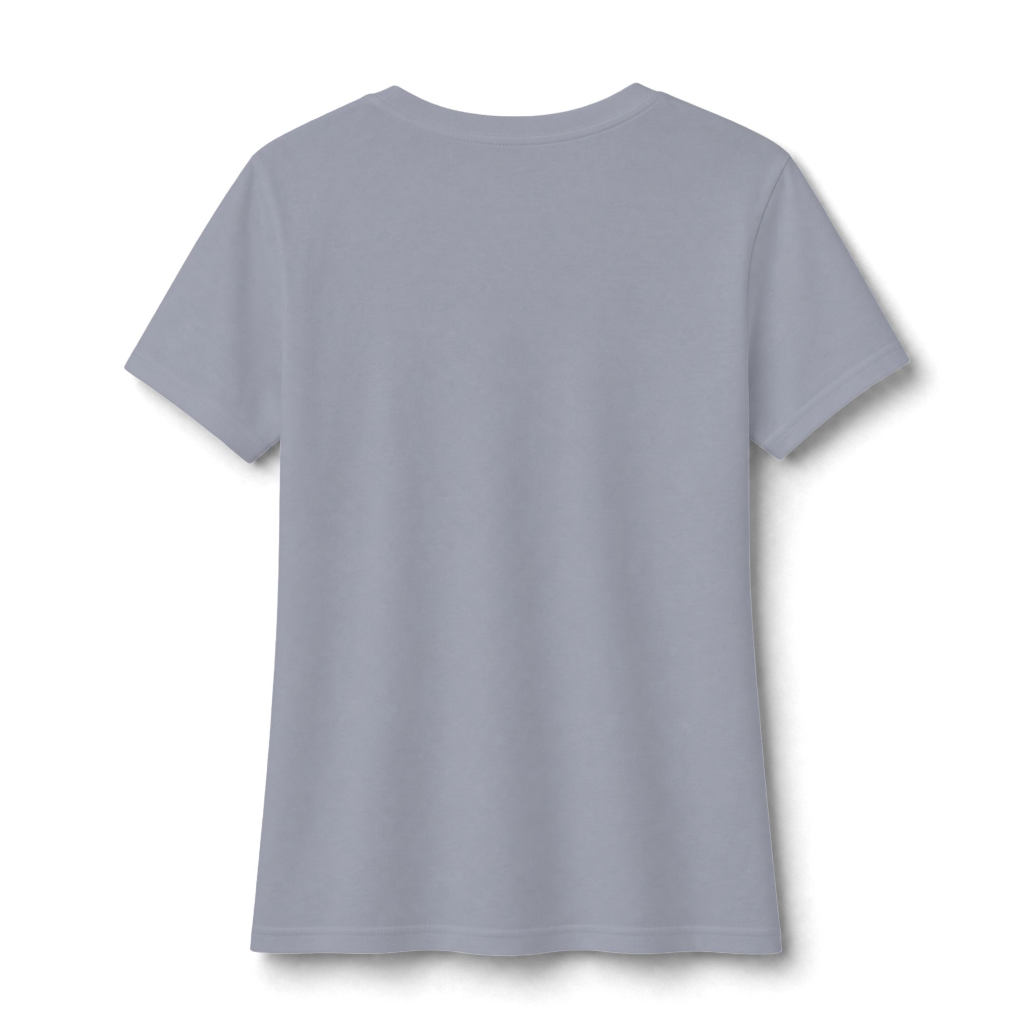 Thank You For Pot Smoking® Women's Fitted V-Neck Tee – Heather Gray – view 2