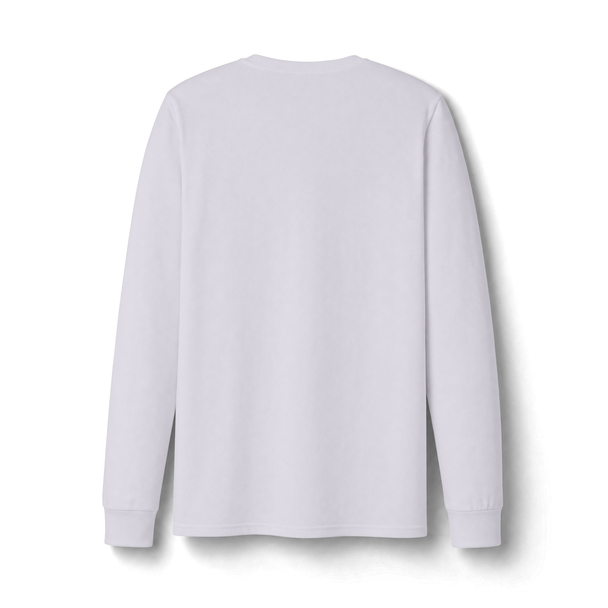 Thank You For Pot Smoking® Moisture-Wicking Long Sleeve Tee – White view 2