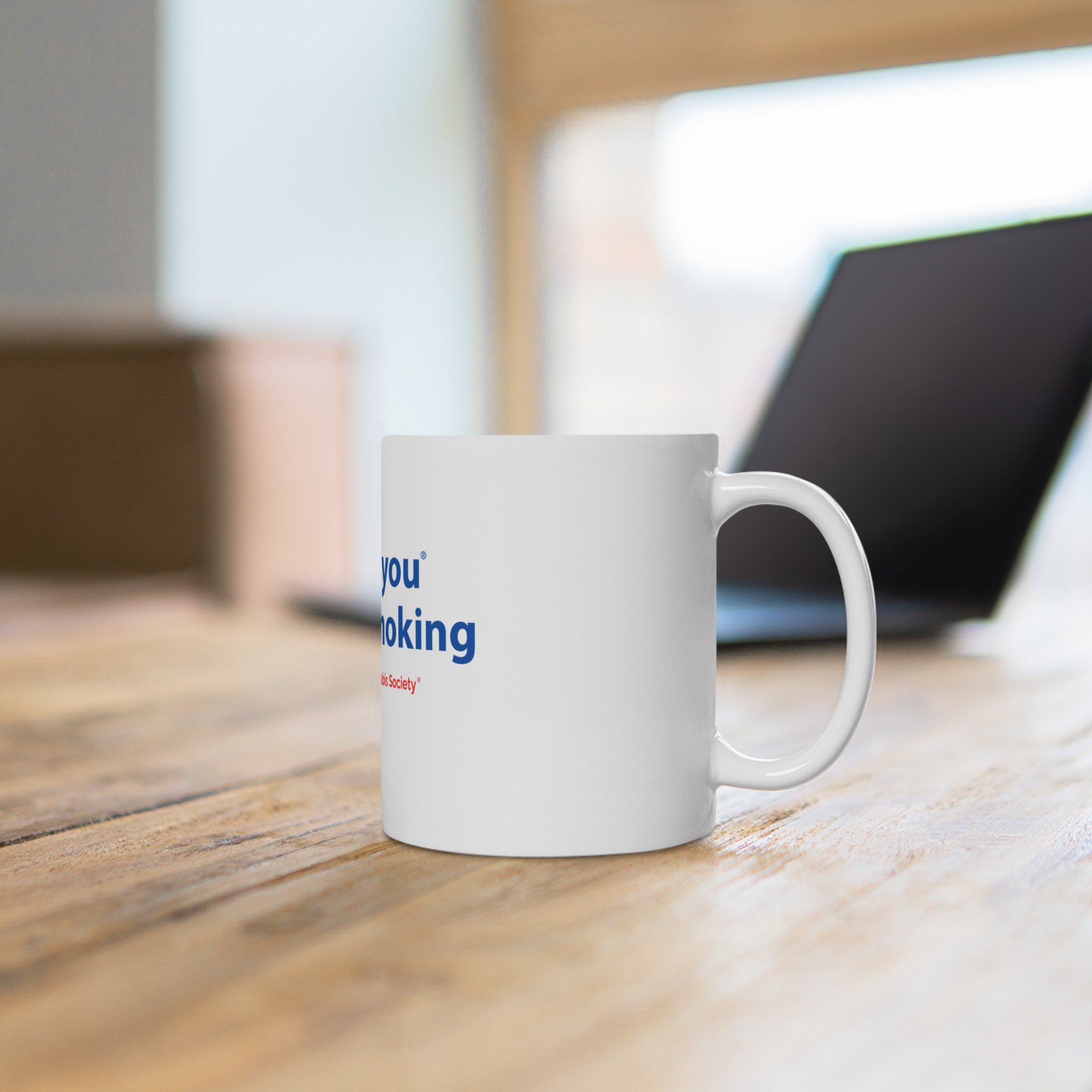 Thank You For Pot Smoking® Ceramic Mug — American Cannabis Society® 11oz & 15oz Coffee Cup - Image 4
