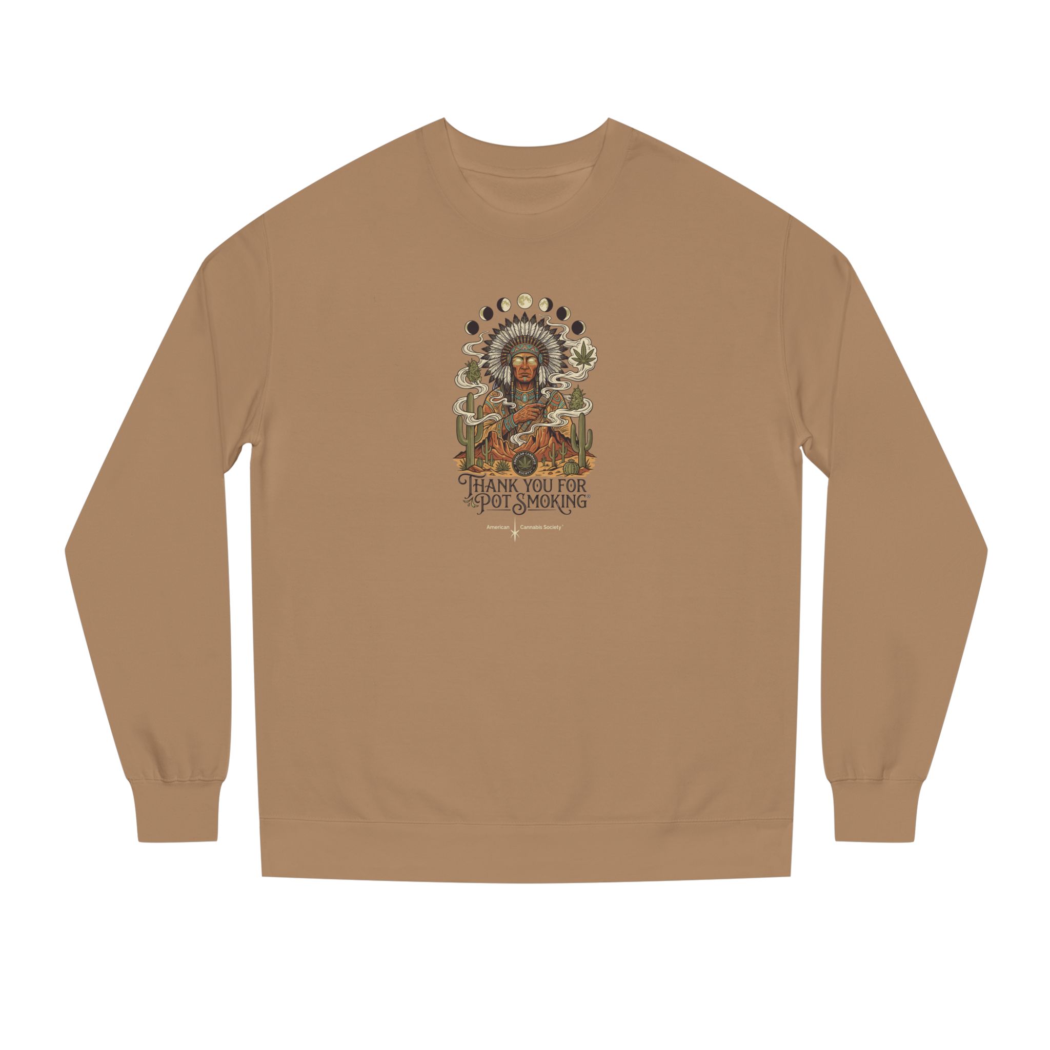 Desert Chief Crew Neck Sweatshirt – Sandstone