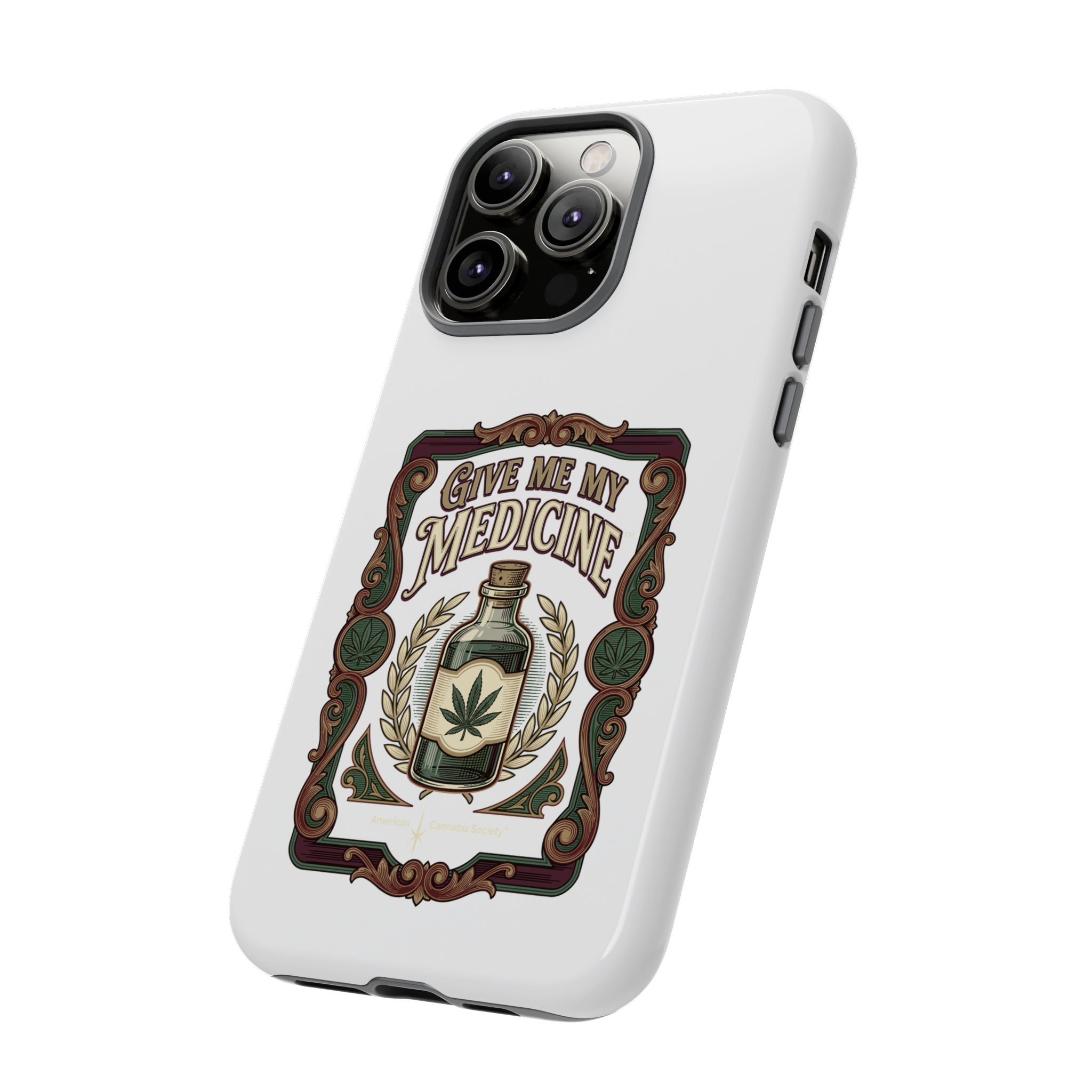 Give Me My Medicine™ Dual-Layer Tough Case – iPhone 14 Pro Max / Glossy – view 2