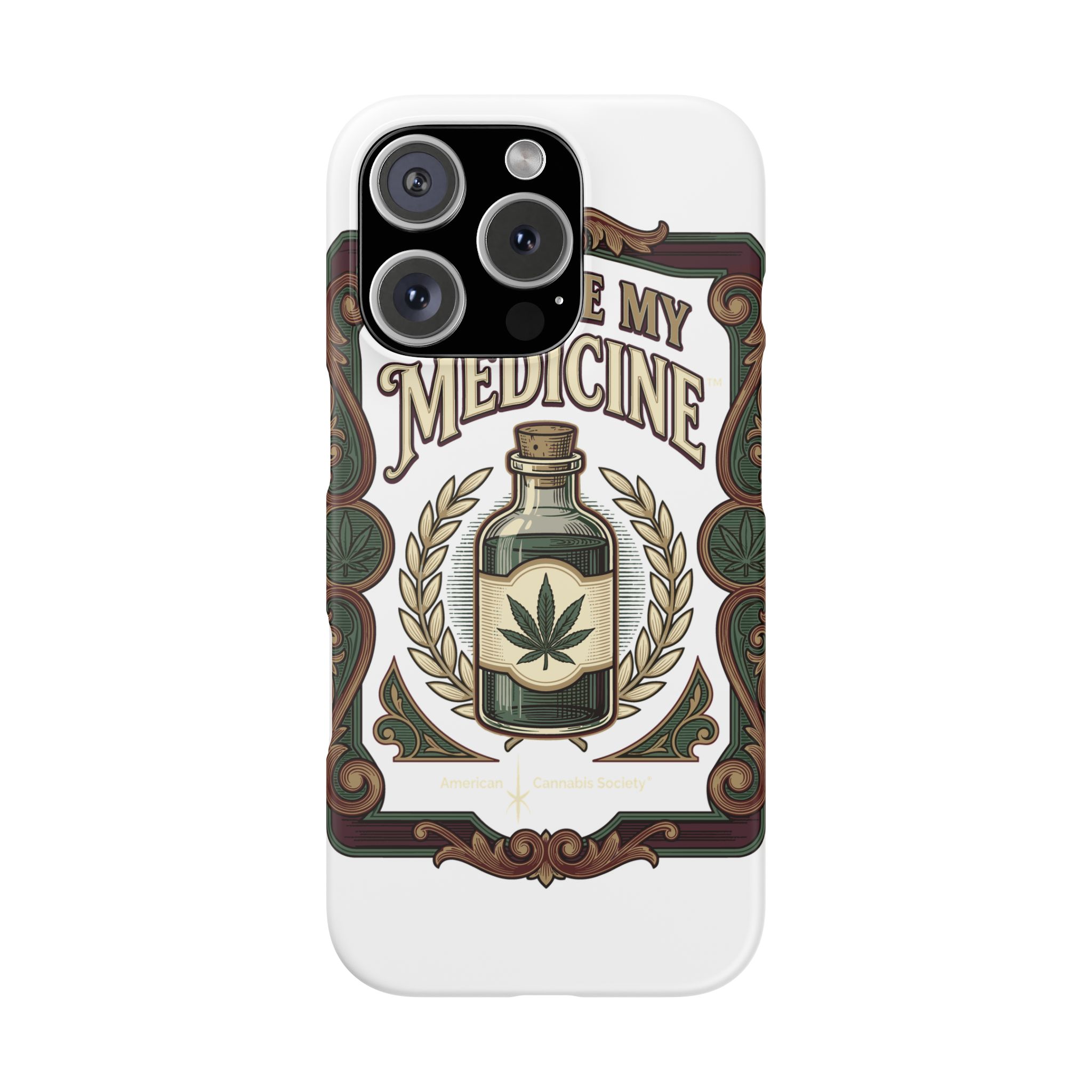 Give Me My Medicine™ Snap Phone Case – iPhone 16 Pro