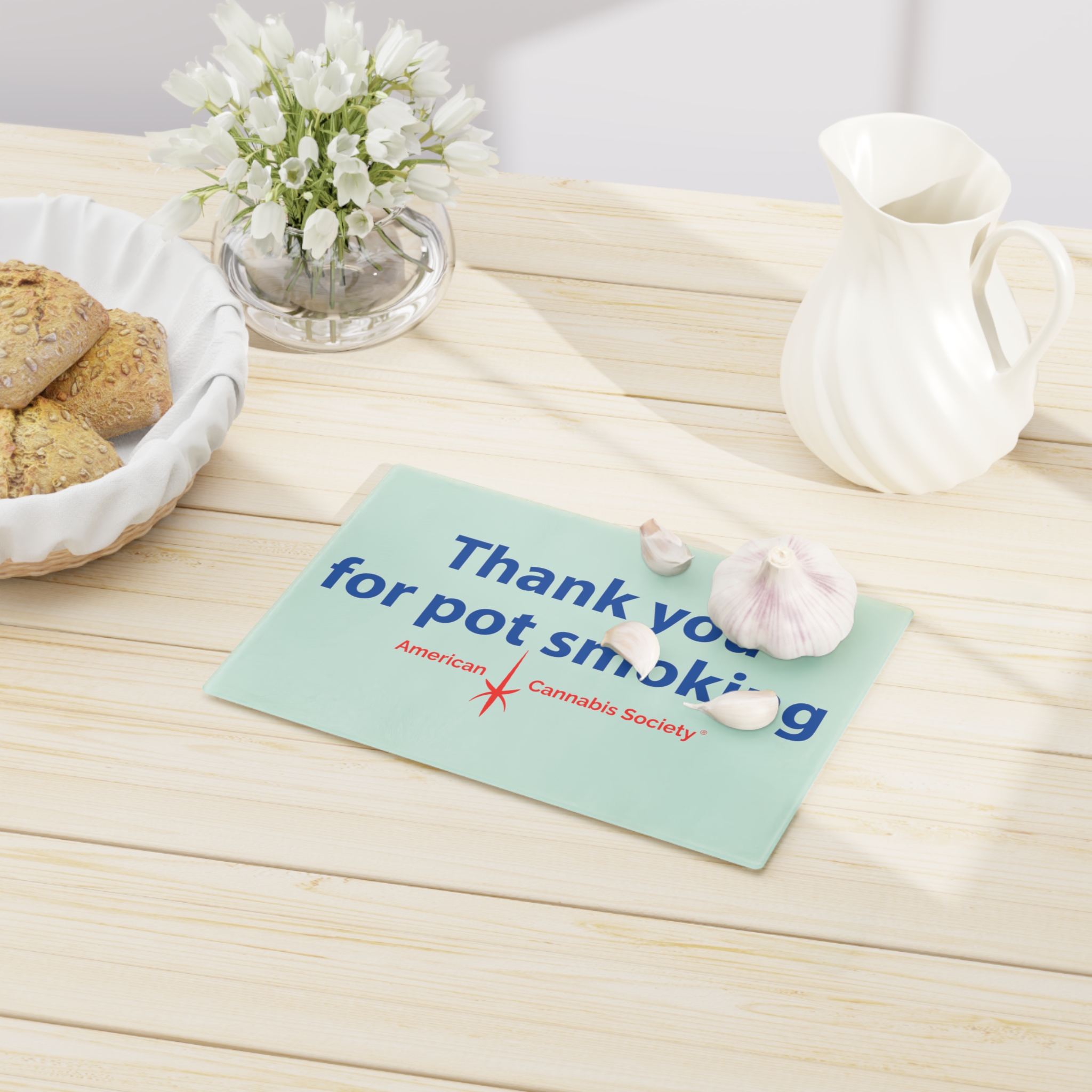 Cutting Board - Authentic Thank You For Pot Smoking® - Approved by the American Cannabis Society® - Image 8