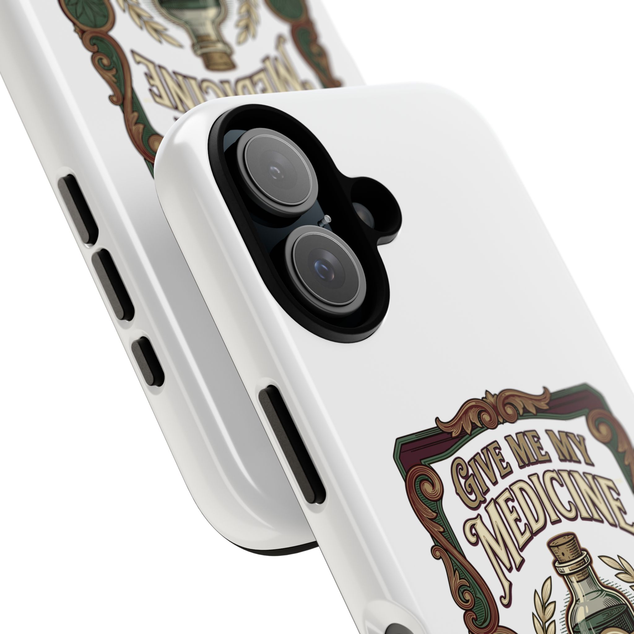 Give Me My Medicine™ Dual-Layer Tough Case – iPhone 16 / Glossy – view 2