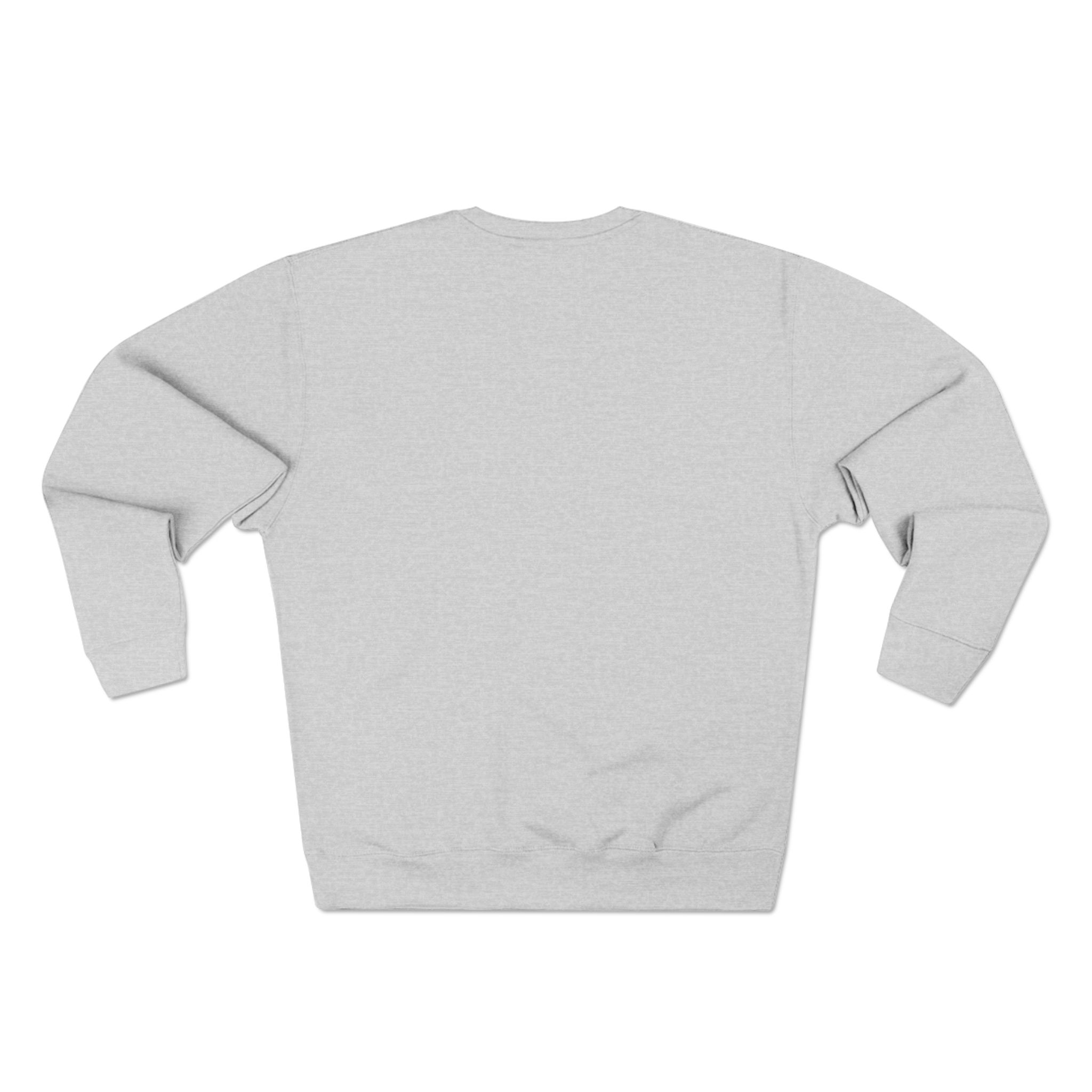 Thank You For Pot Smoking® Desert Chief Unisex Fleece Crewneck – Heather Grey – view 2
