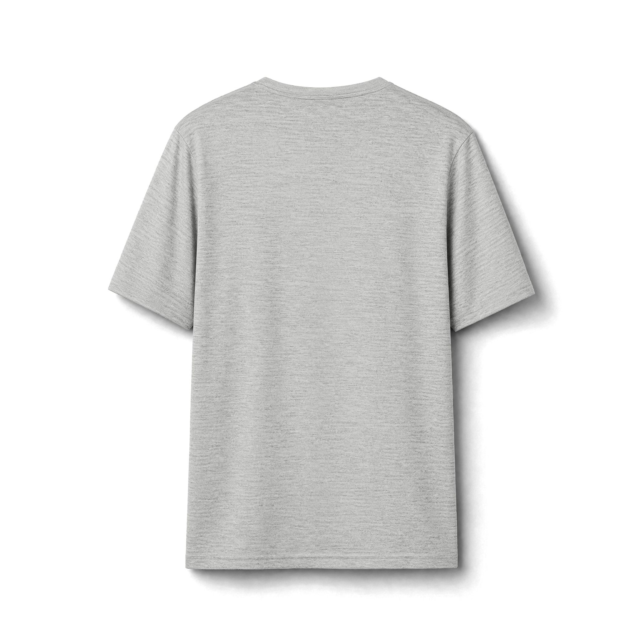 Thank You For Pot Smoking® Electric Heather Performance Tee – Silver Electric – view 2