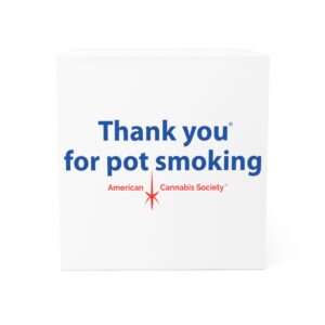 Thank You For Pot Smoking® Note Cube – White