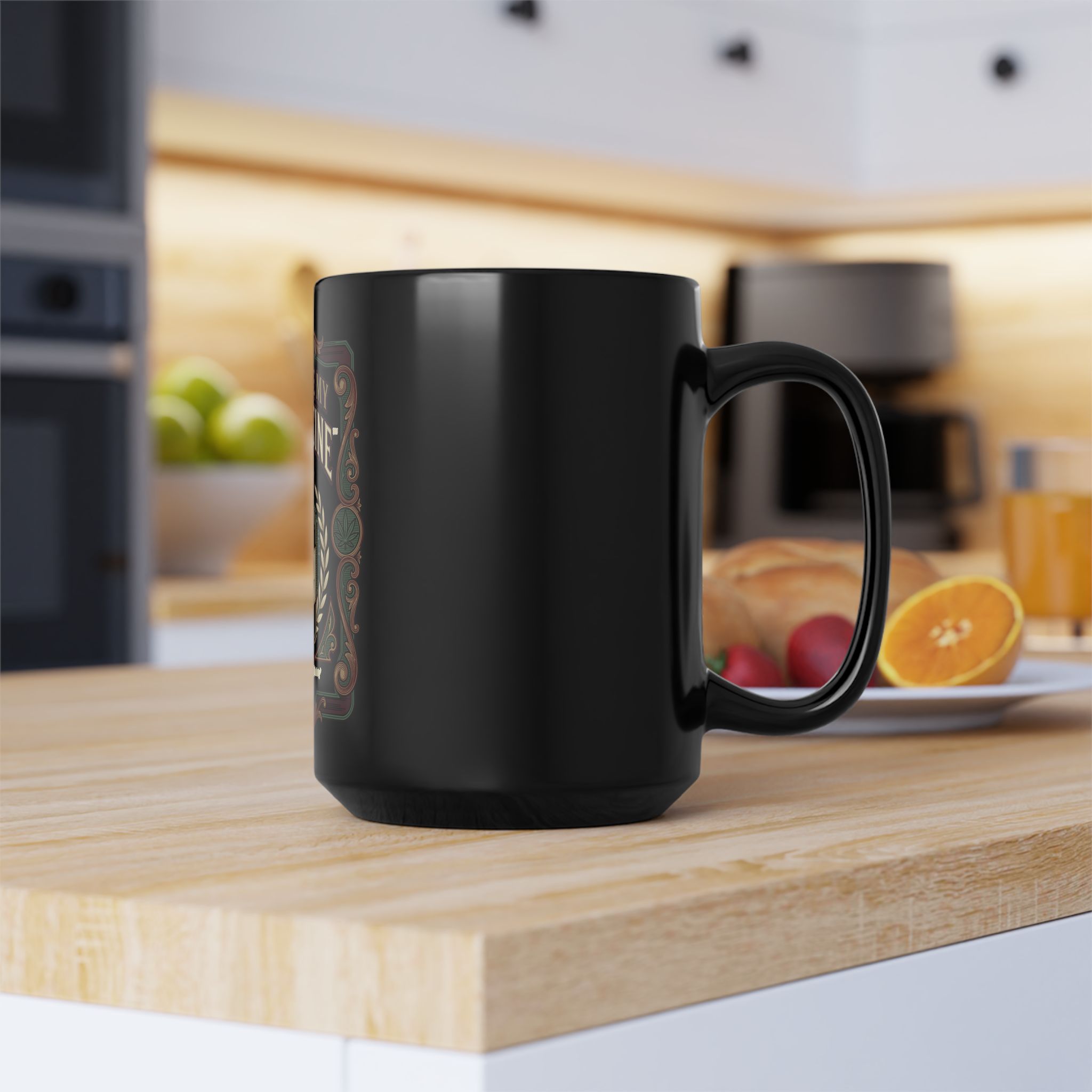 Give Me My Medicine™ Black Mug 11oz & 15oz – view 13