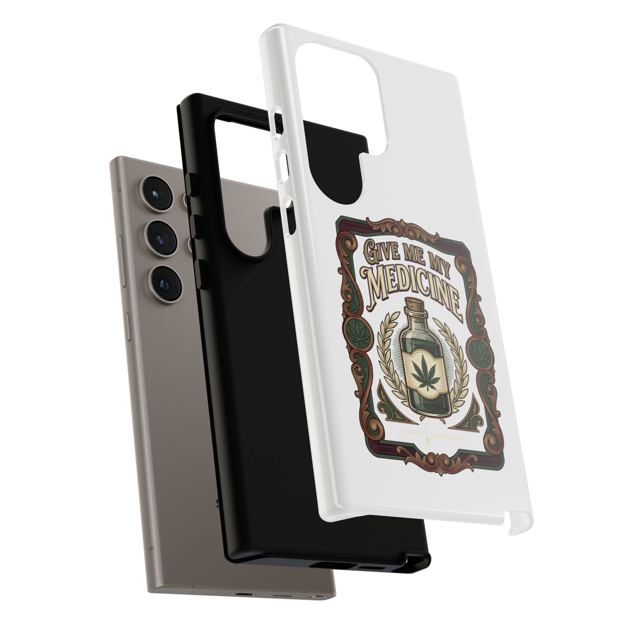 Give Me My Medicine™ Dual-Layer Tough Case – Samsung Galaxy S24 Ultra / Glossy – view 4