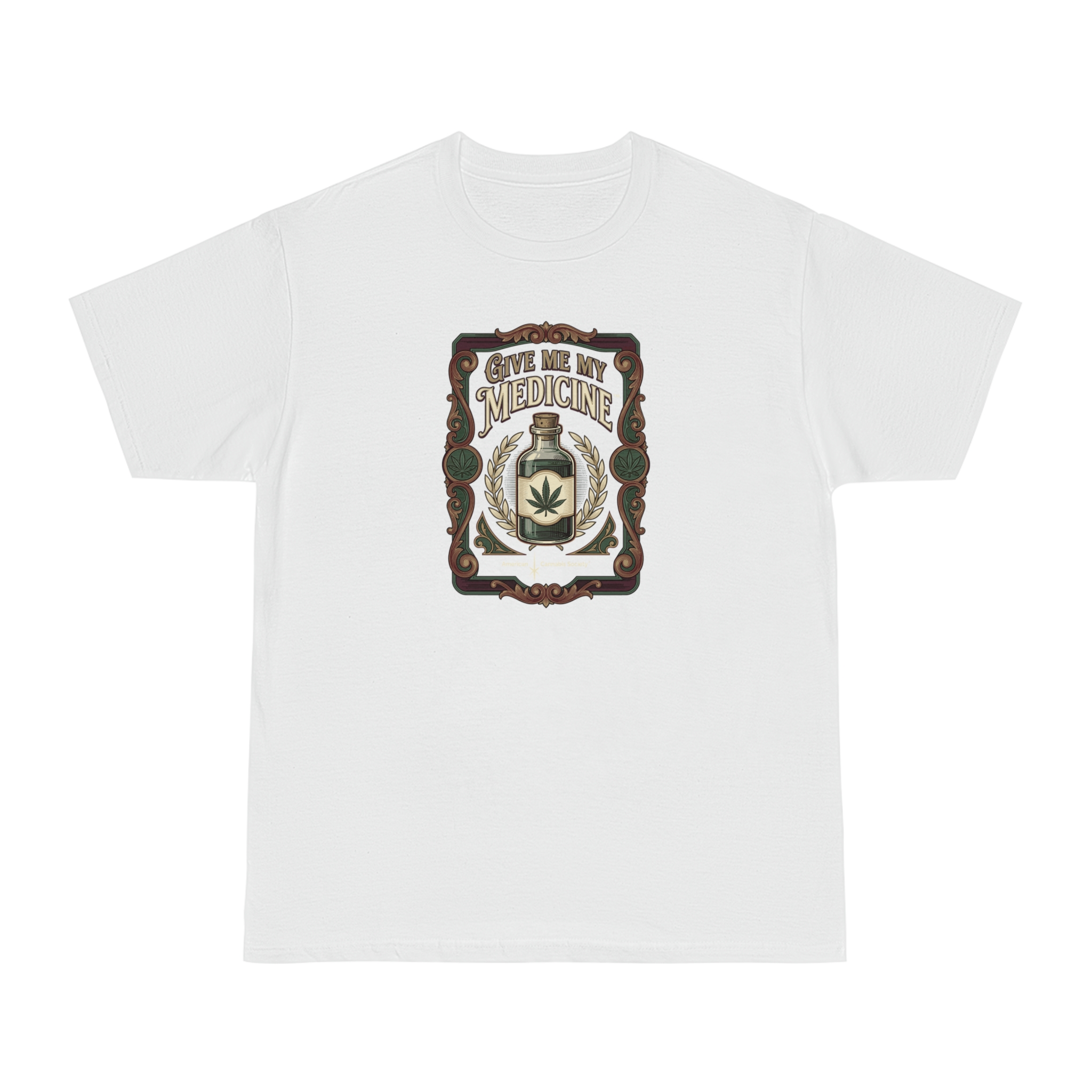 Give Me My Medicine™ Unisex Modern-Classic Tee – White