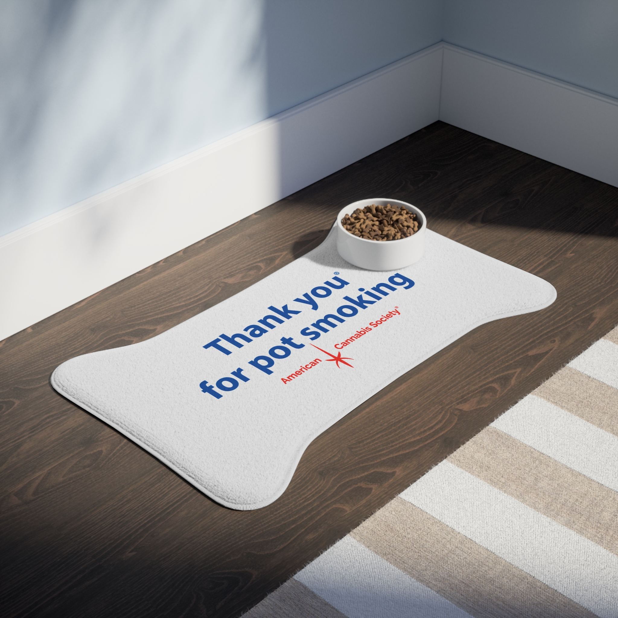 Thank You For Pot Smoking® Pet Feeding Mat – view 2